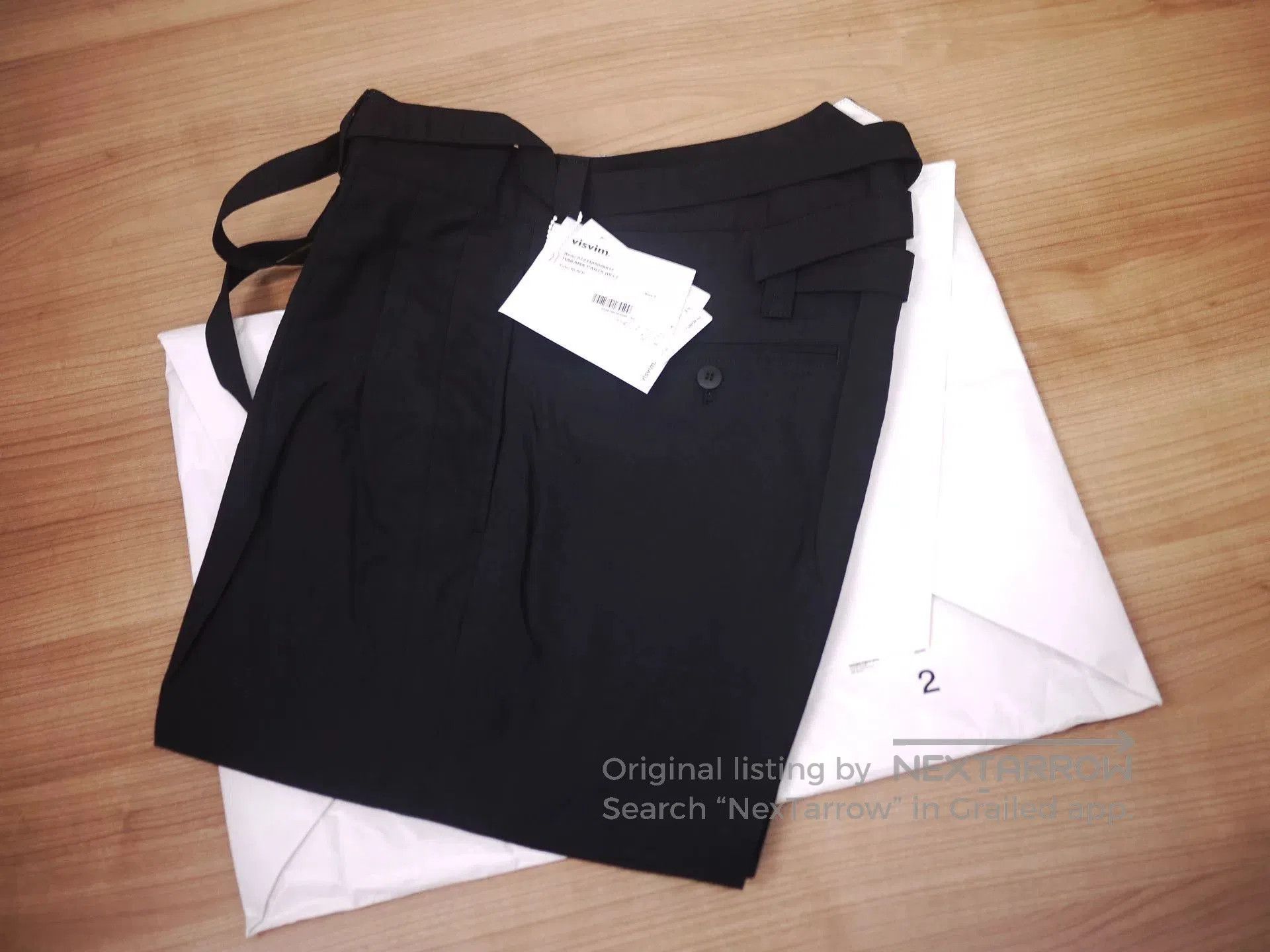 Visvim visvim hakama pants in black size 2. Size US 30 / EU 46 - 8 Thumbnail