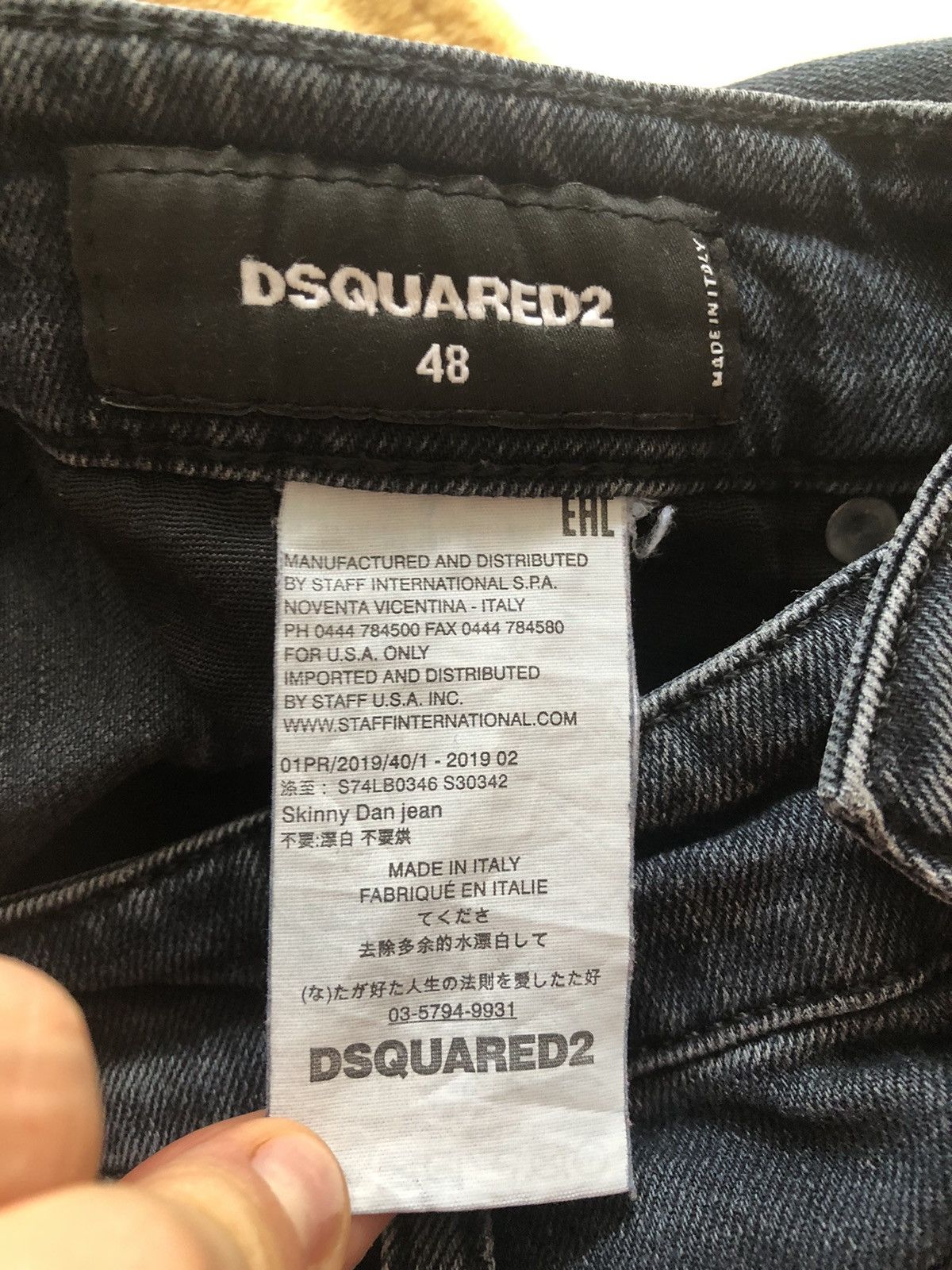 Dsquared2 DSQUARED2 VINTAGE DENIM QUALITY DESIGNER PANTS JEANS Size US 32 / EU 48 - 5 Thumbnail