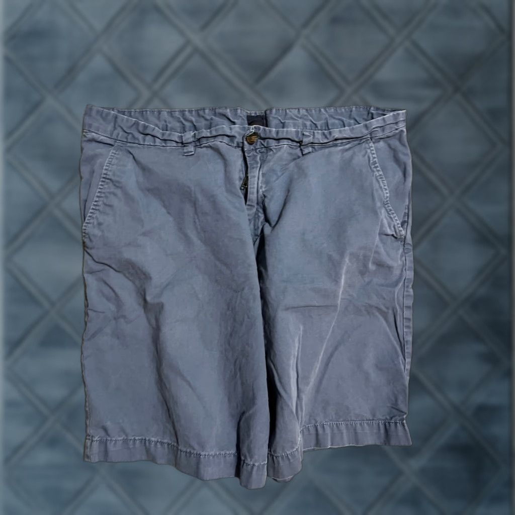 Gap VINTAGE Gap Mens Shorts 40 Blue Flat Front Relaxed Fit Size 40 Chino 90s Mens Size US 40 / EU 56 - 1 Thumbnail