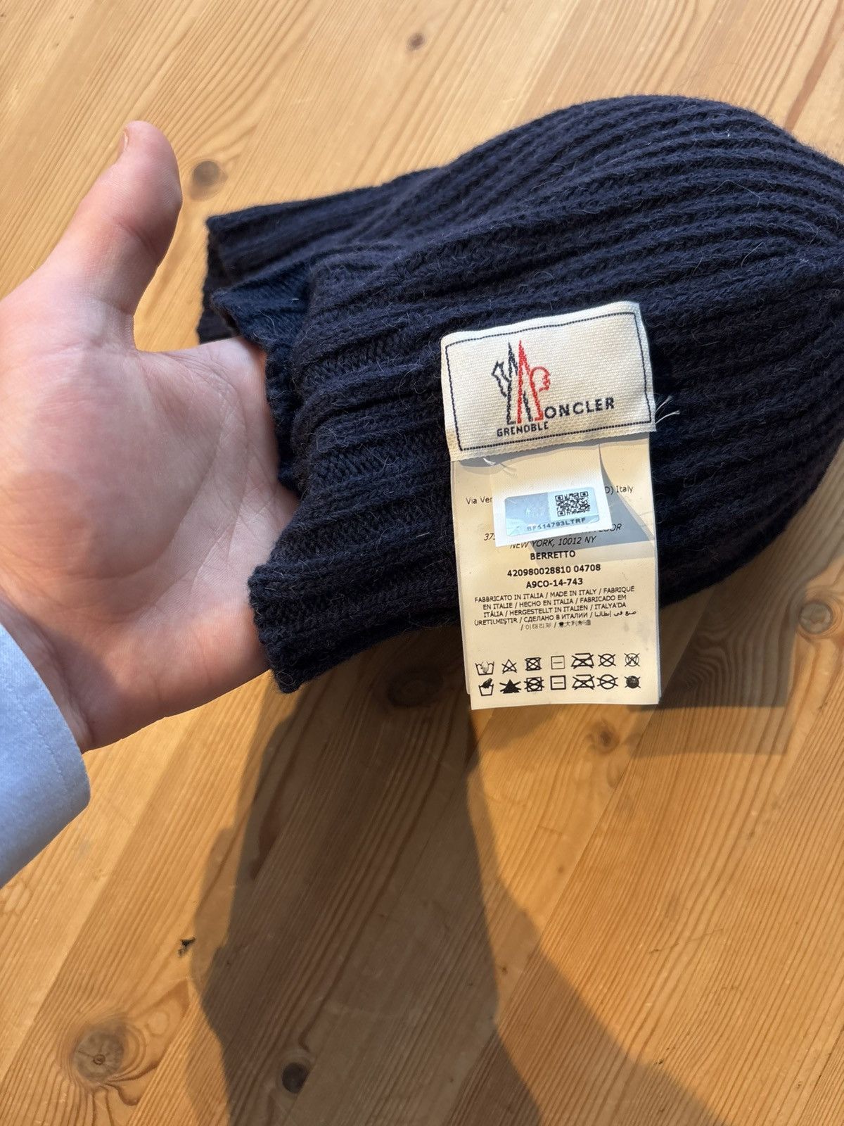 Moncler Grenoble Moncler Grenoble Berretto Womens Beanie Size ONE SIZE - 7 Thumbnail