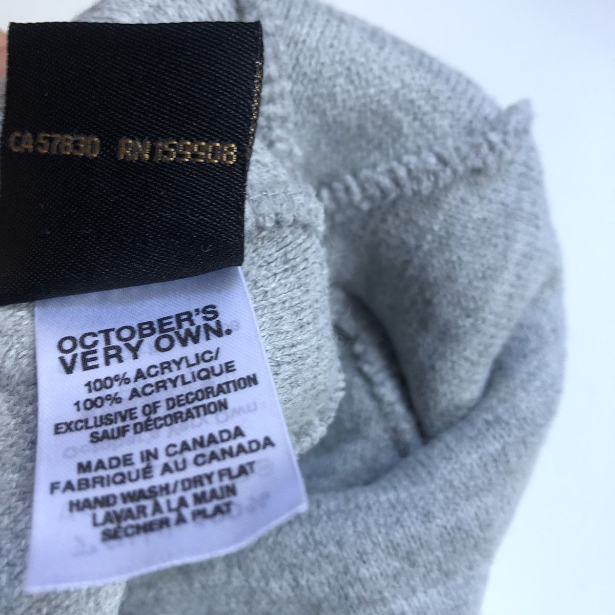 NHL × October's Very Own OVO X NHL All Star Beanie Heather Grey Size ONE SIZE - 4 Thumbnail