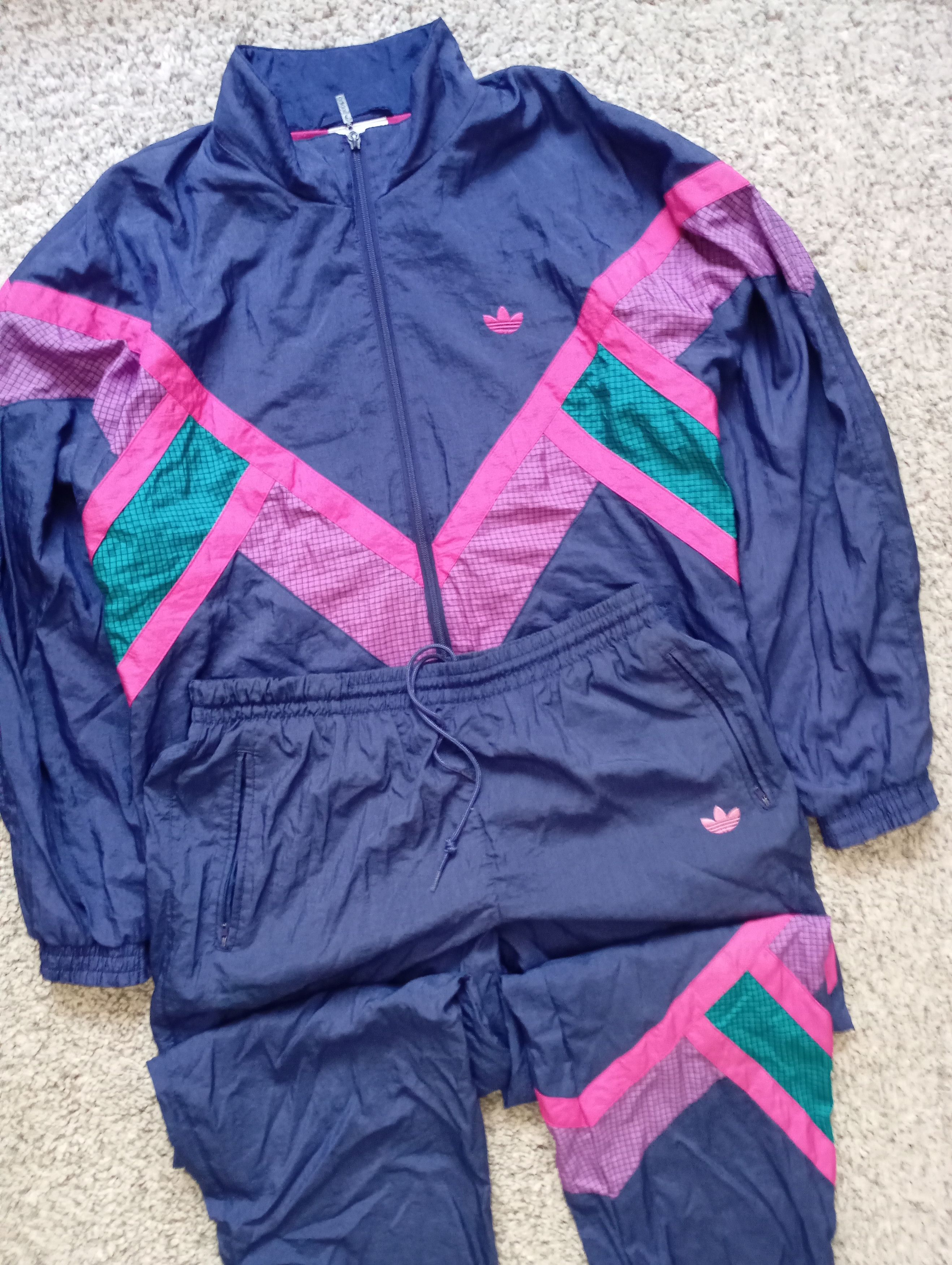 Adidas Adidas 90s Vintage Tracksuit Size US M / EU 48-50 / 2 - 2 Thumbnail