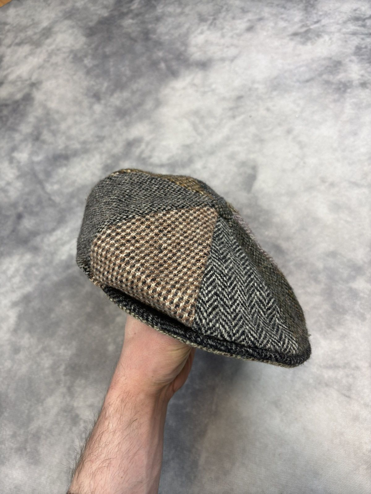 Harris Tweed Vintage Harris Tweed Wool Flat Hat Redford Rare 80s 90s rare Size ONE SIZE - 1 Thumbnail