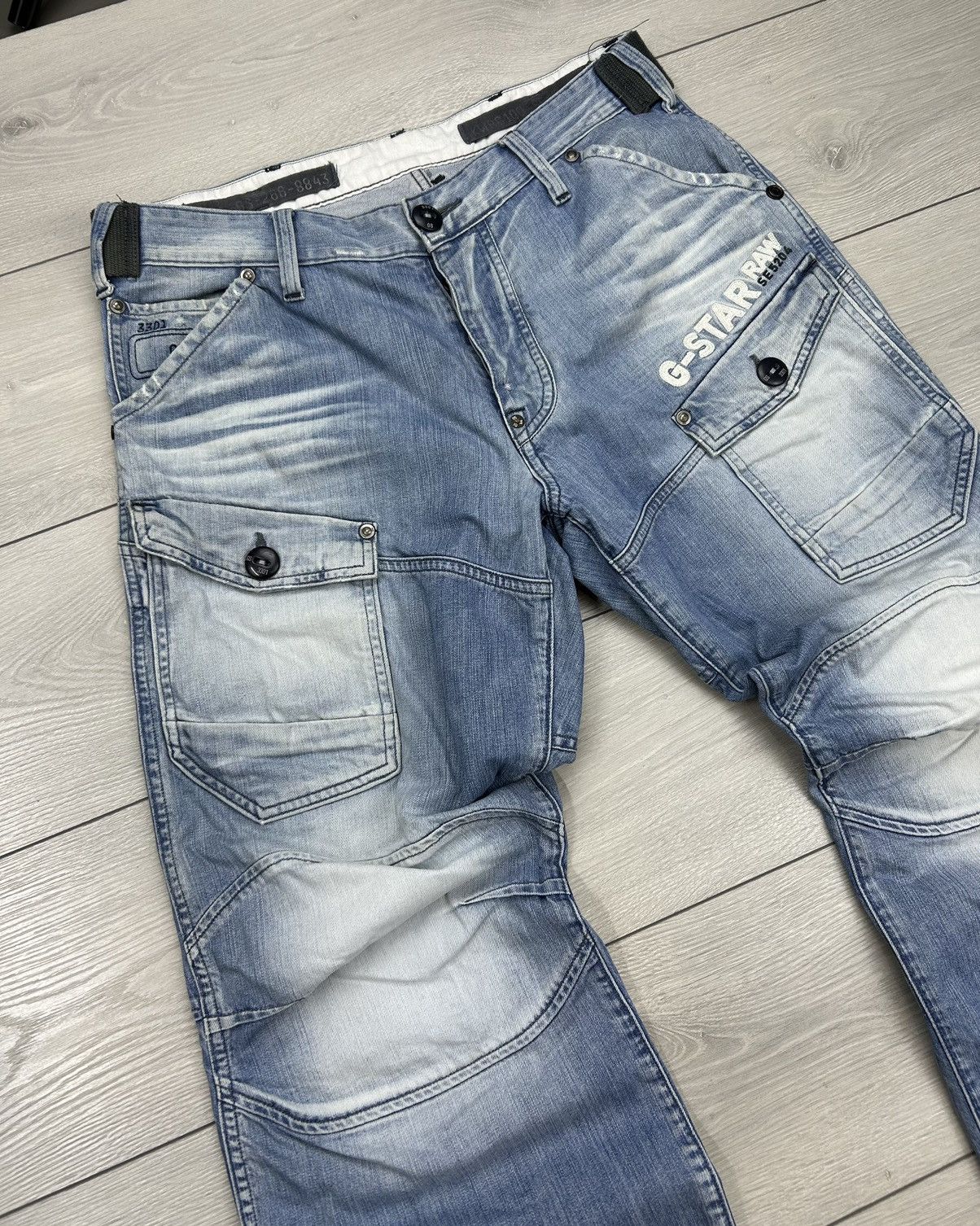 G-Star × Vintage G Star Raw Vintage Baggy Denim Jeans Size 34 Size US 34 / EU 50 - 3 Thumbnail