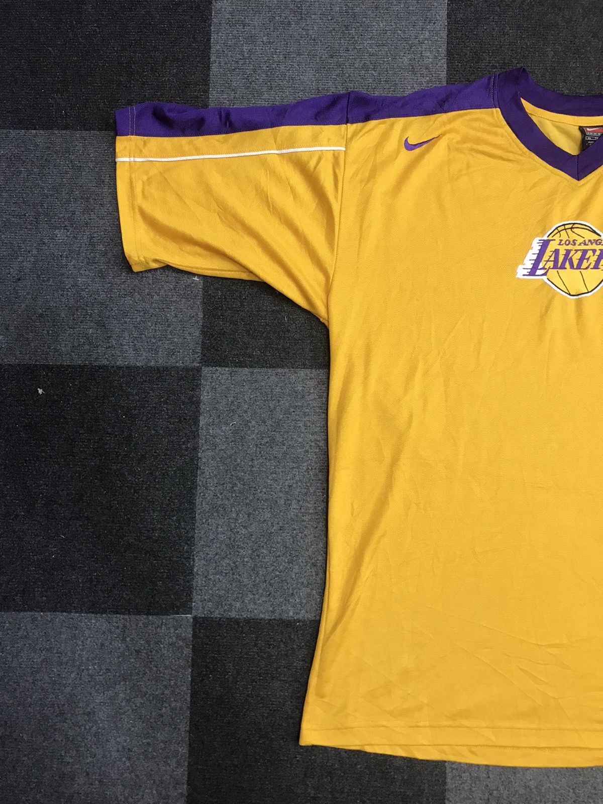 NBA × Nike × Vintage Vintage NIKE LAKERS Jersey Size US XL / EU 56 / 4 - 4 Thumbnail