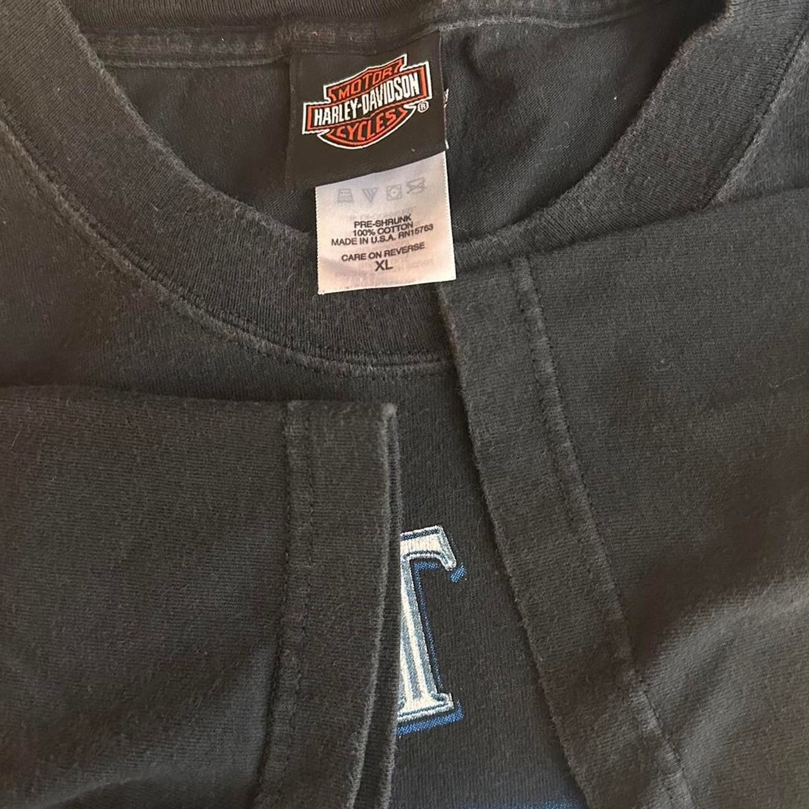 Harley Davidson × Vintage Vintage Harley Davidson Shirt Size US XL / EU 56 / 4 - 8 Thumbnail