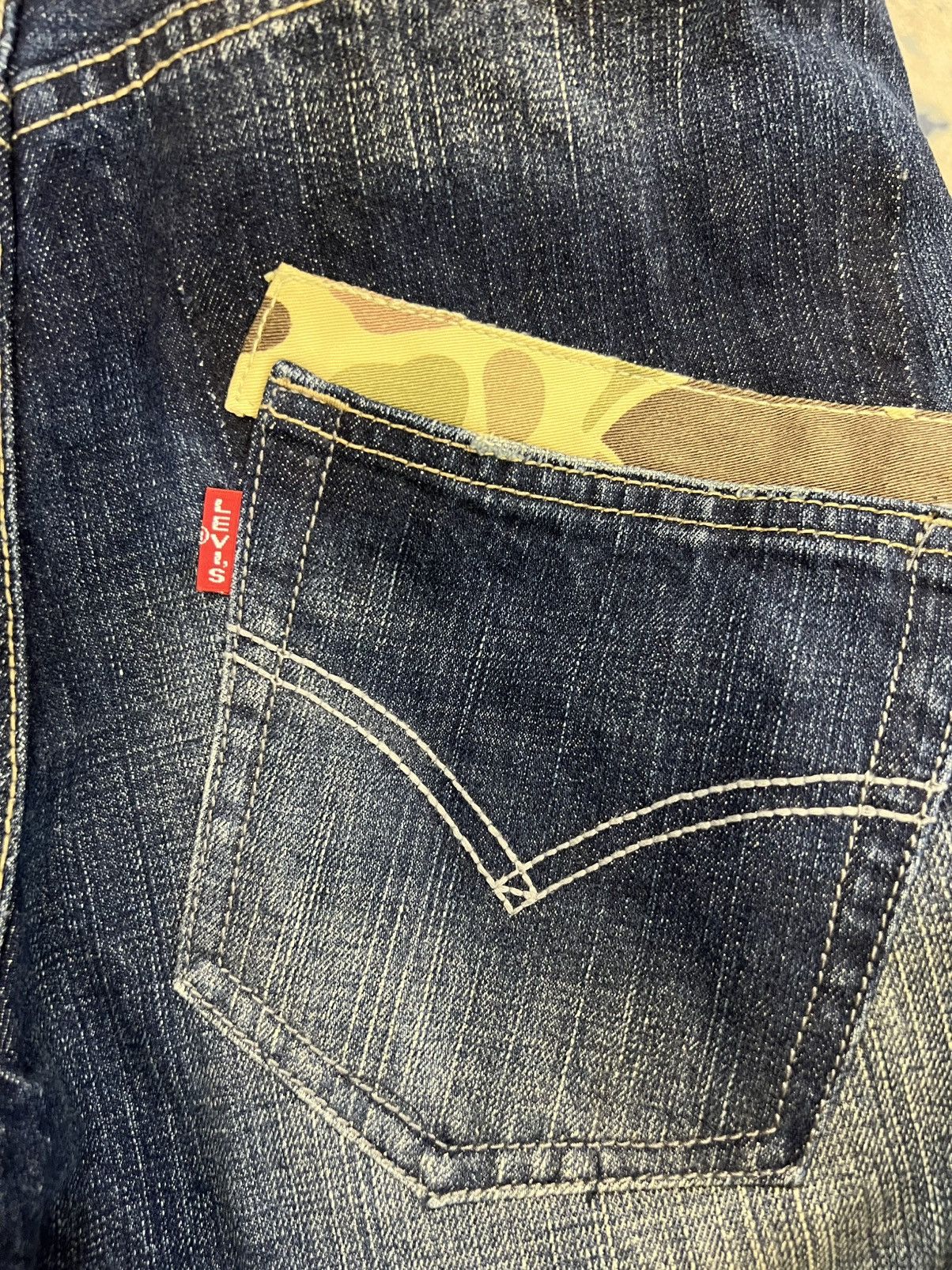 Comme des Garcons Levis X Comme des Garcon Denim Jeans Size US 30 / EU 46 - 8 Thumbnail