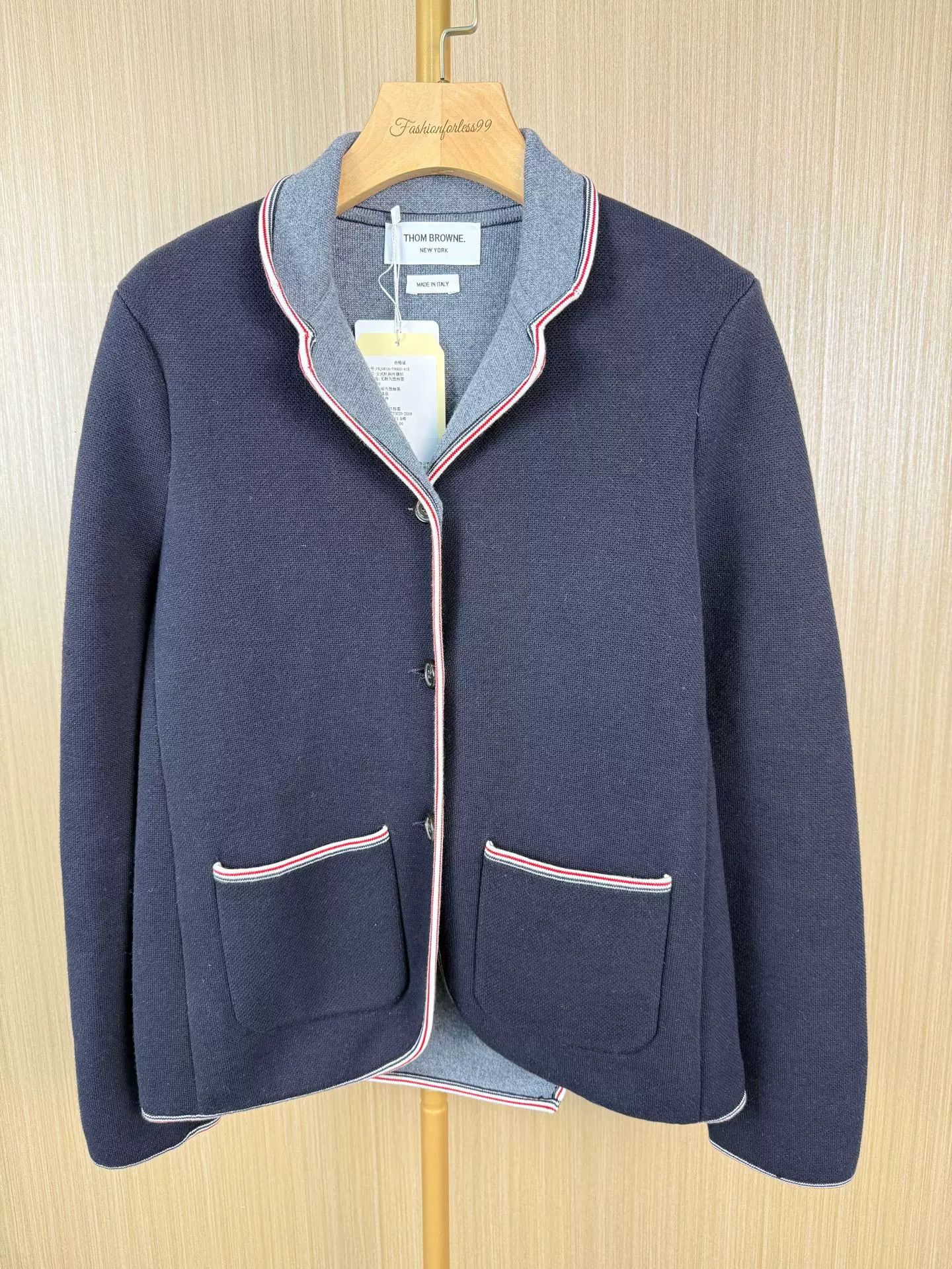 Thom Browne thom browne knit cardigan blazer jacket Size US M / EU 48-50 / 2 - 1 Thumbnail