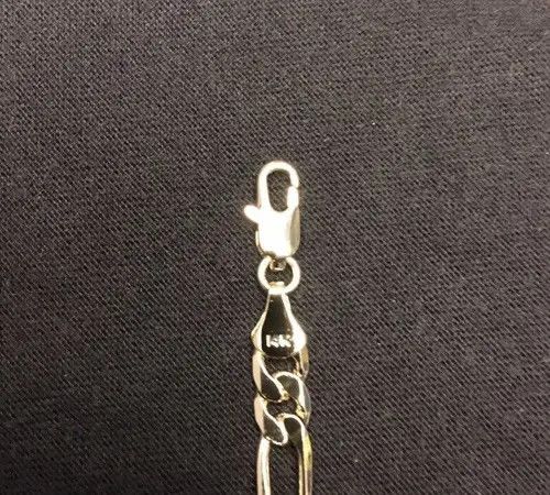 Other Gold Chain Figaro Necklace And Matching Bracelet Set Size ONE SIZE - 5 Thumbnail