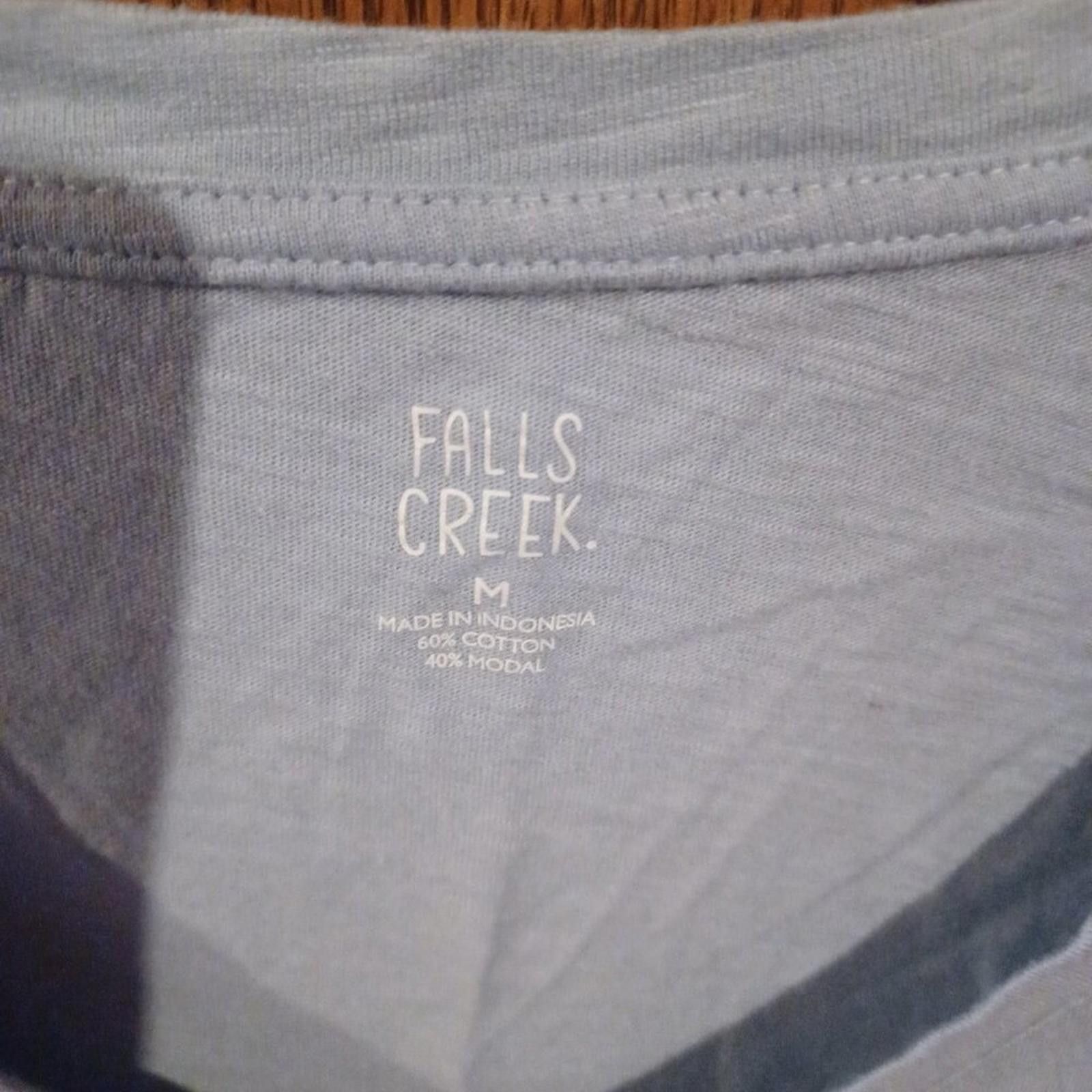 Other Falls Creek Blue Long Sleeve T-Shirt Size M / US 6-8 / IT 42-44 - 3 Thumbnail