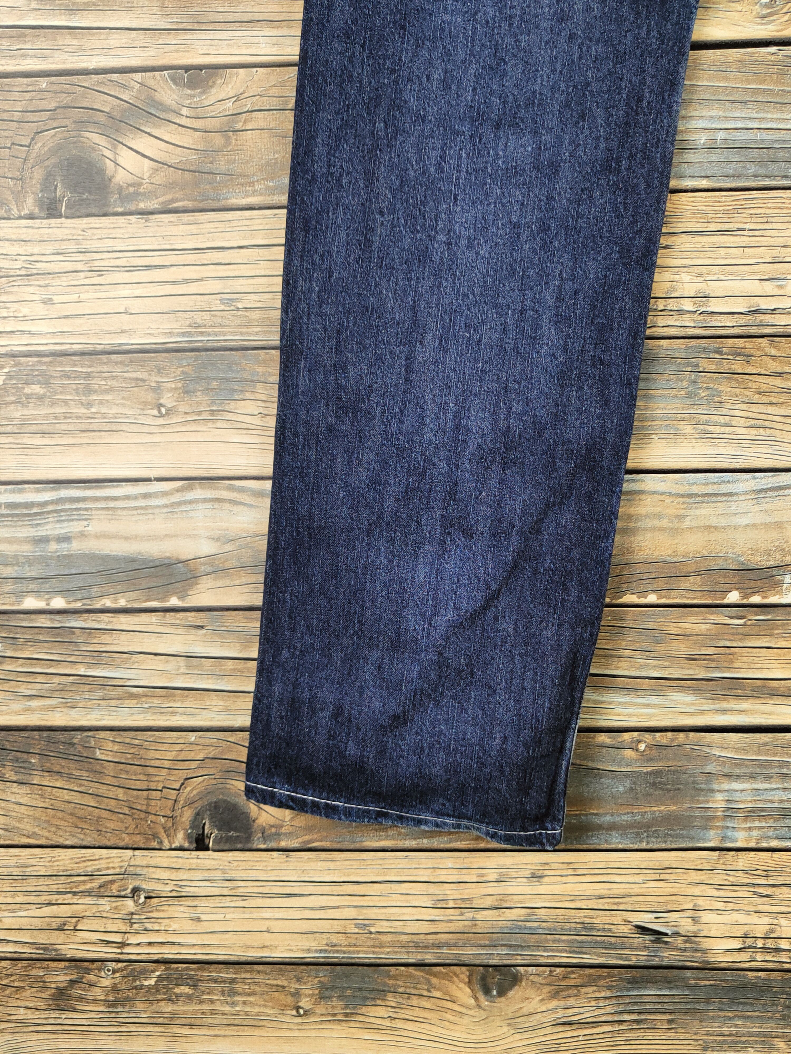 Levi's Levi's Dark Blue Distressed Ripped Jeans #S2839 Size US 31 - 9 Thumbnail