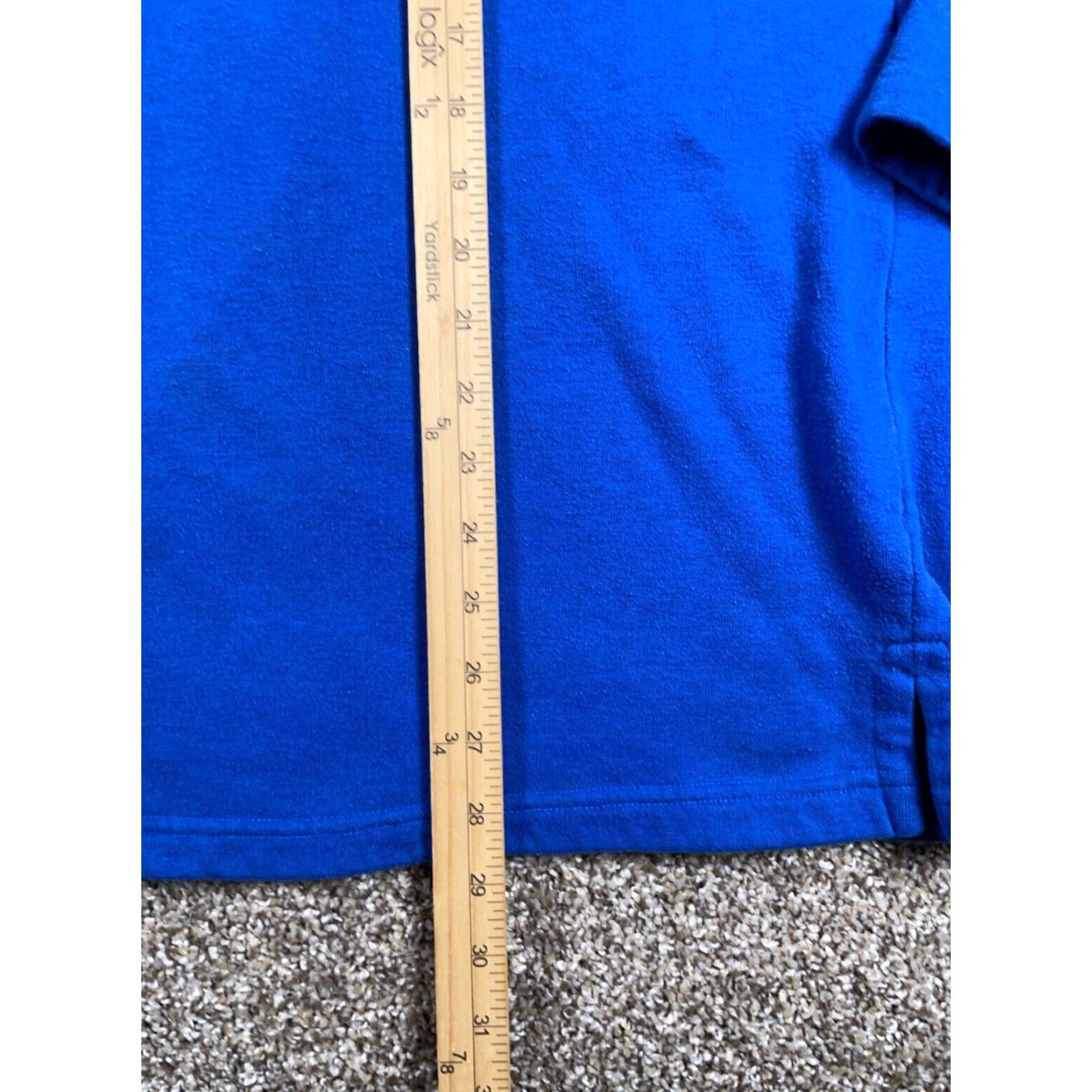 Vintage VINTAGE 90s PREPPY Striped Sleeve V-Neck Sweatshirt Adult XL Blue Lightweight Shirt Mens Size US XL / EU 56 / 4 - 7 Thumbnail
