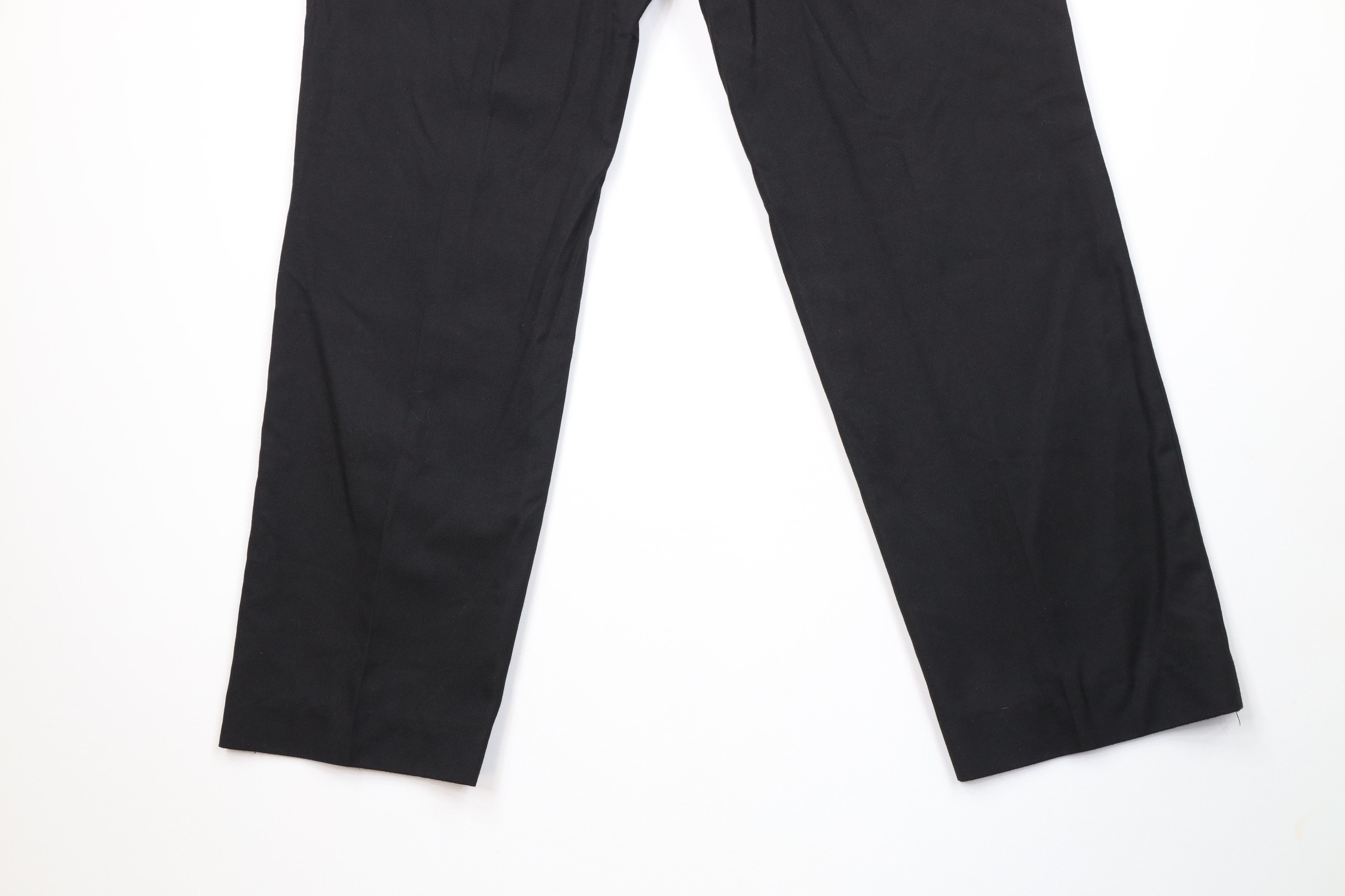 Ralph Lauren Vintage Ralph Lauren Rayon Straight Leg Chino Pants Black Size US 36 / EU 52 - 11 Thumbnail