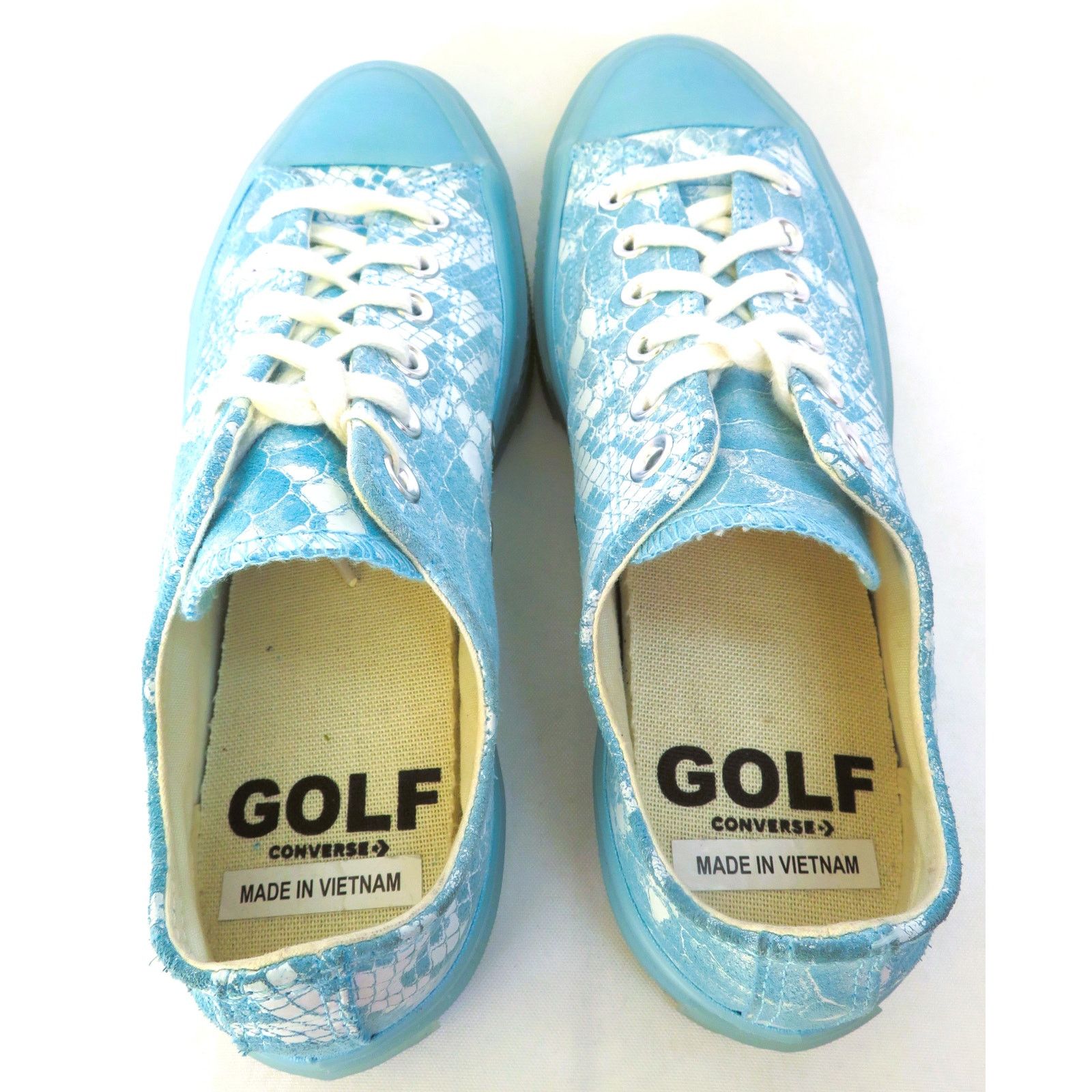 Converse CONVERSE GOLF WANG Chuck Taylor Python Blue Leather Sneakers Size US 8.5 / IT 38.5 - 9 Thumbnail