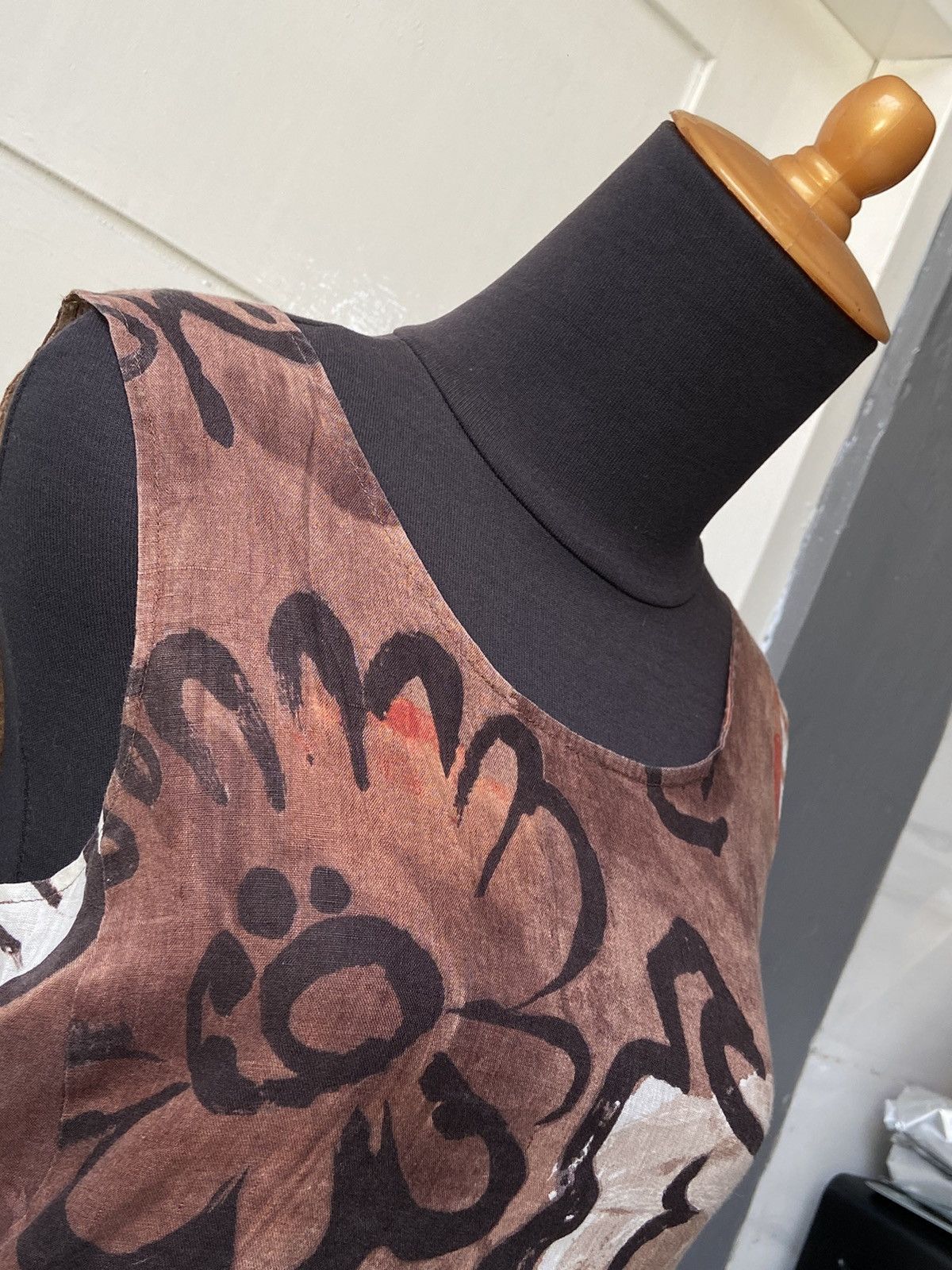 Max Mara MAX MARA Motive Brown Dress Size XS / US 0-2 / IT 36-38 - 6 Thumbnail