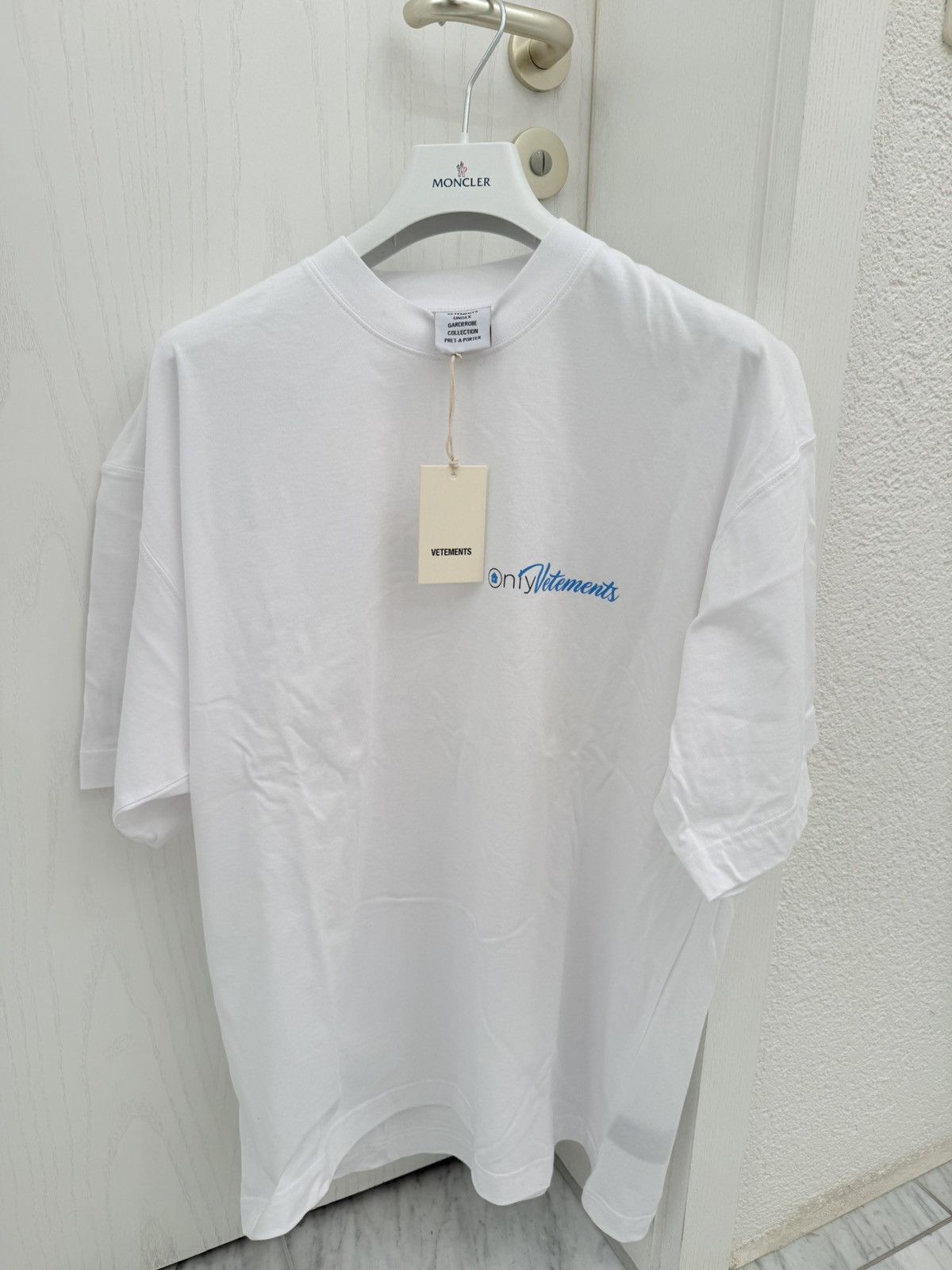 Vetements Vetements Logo Only Only*Fans T-Shirt White Size XS RRP 