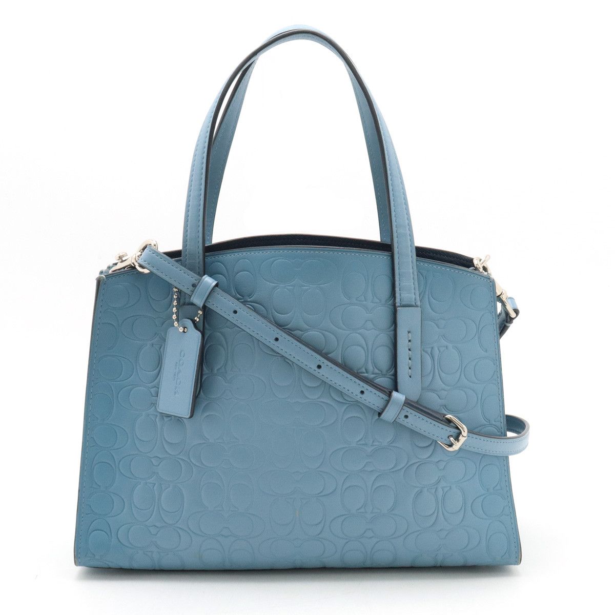 Coach Coach Coach Charlie Carryall Leather Handbag 51665 Leather Handbag 51665 in Very Good Condition Size ONE SIZE - 1 Thumbnail