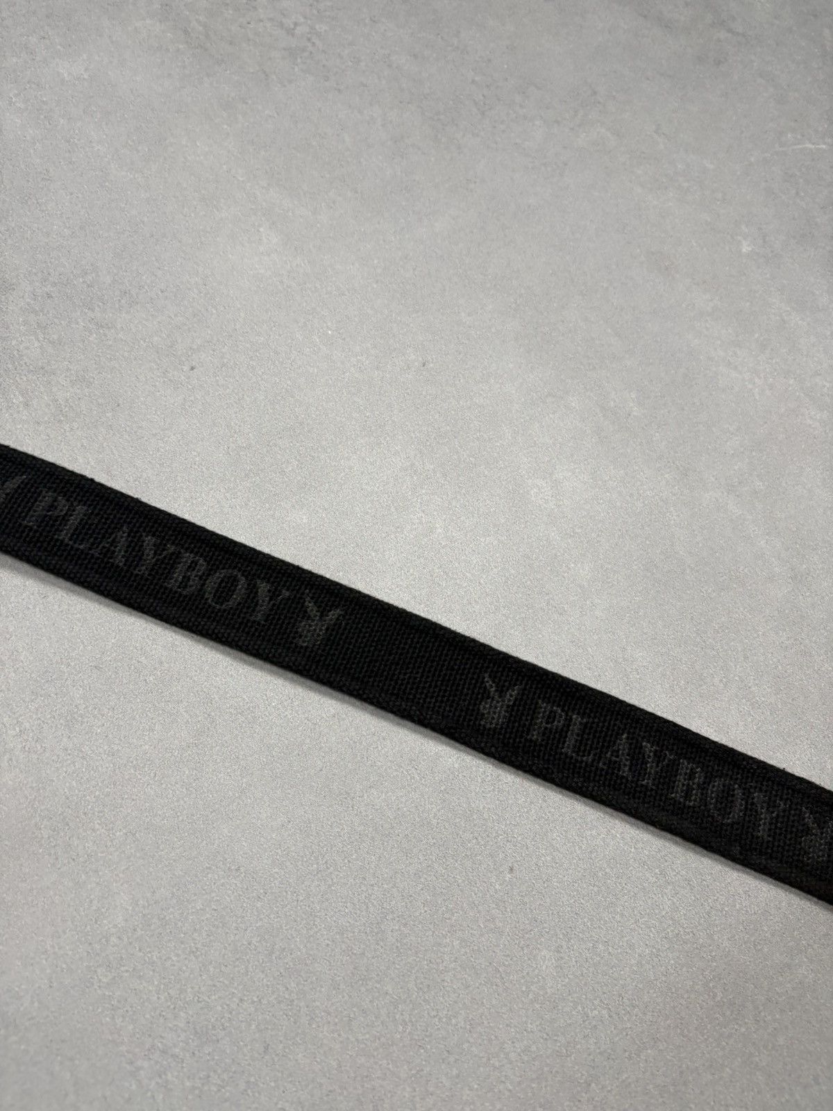 Playboy Vintage Playboy Logo Web Belt Canvas Monogram Y2K 2000s Size ONE SIZE - 8 Thumbnail