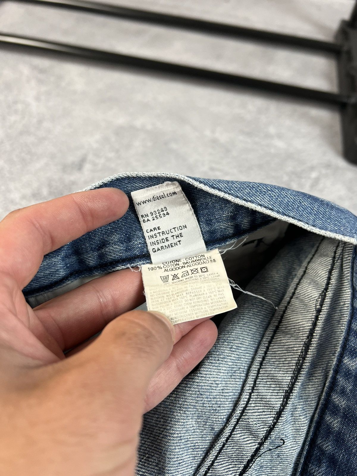 Designer × Diesel × Vintage Vintage Diesel denim jeans Size US 30 / EU 46 - 9 Thumbnail