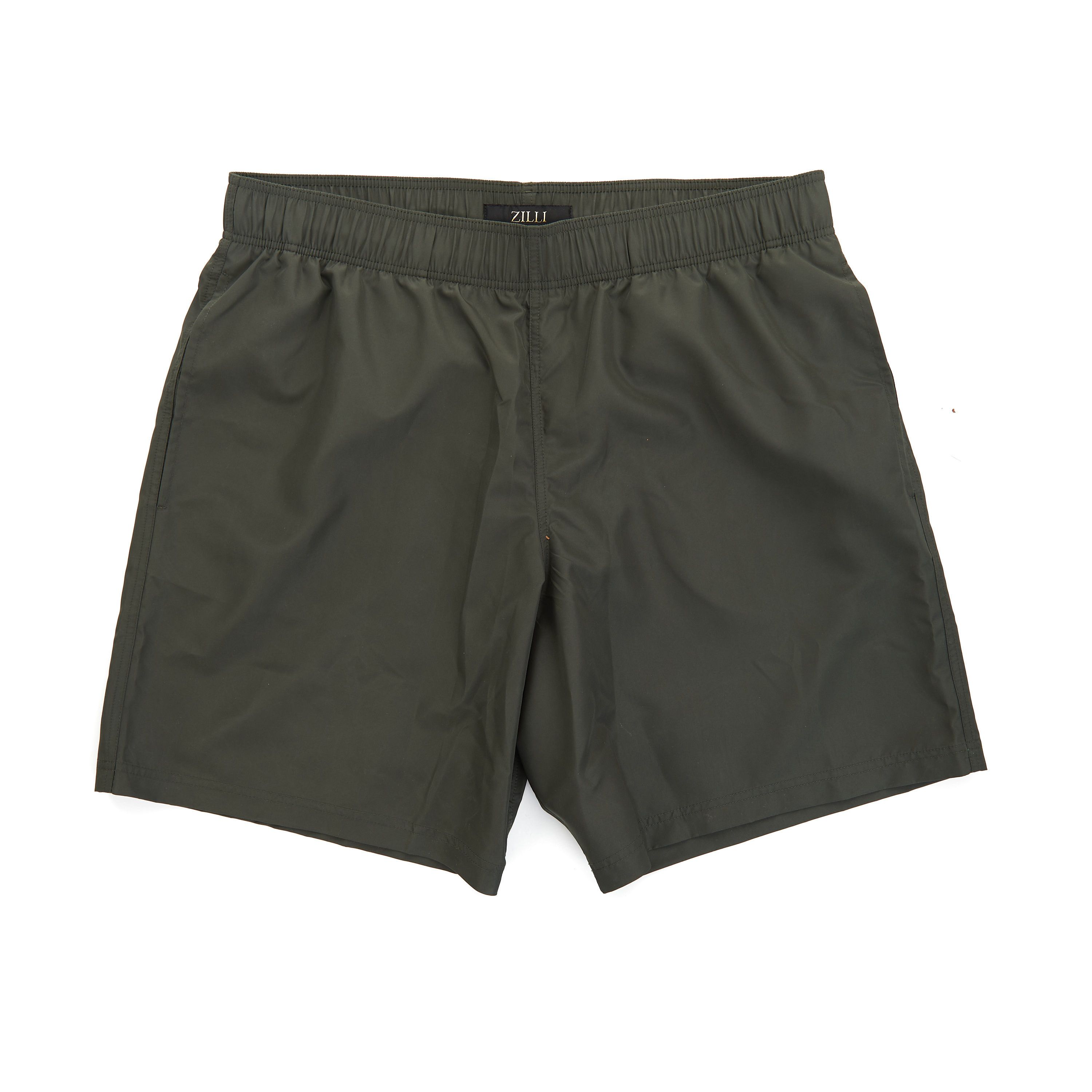 Zilli Dark Sage Monochrome Swim Shorts Size US 30 / EU 46 - 1 Thumbnail