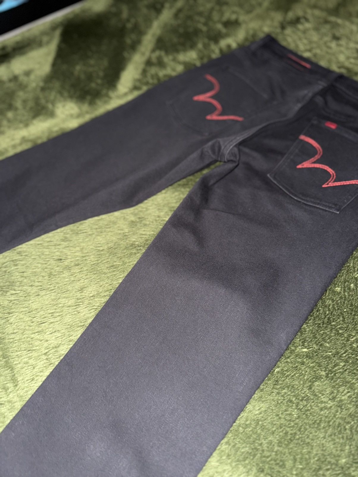 Edwin [31] EDWIN Japan Winter Cotton Pants Washed Black Size US 31 - 11 Thumbnail