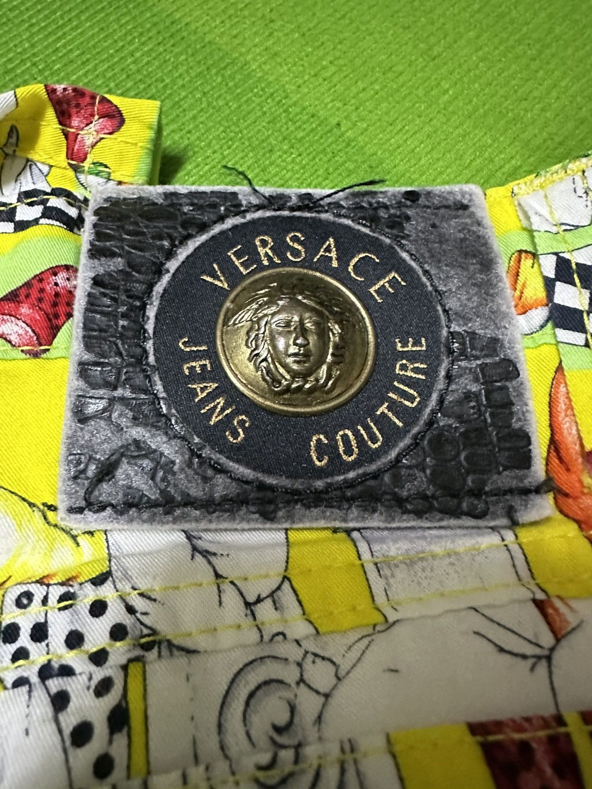 Versace Jeans Couture Versace Jeans Couture overprint pants Size 26" / US 2 / IT 38 - 6 Thumbnail