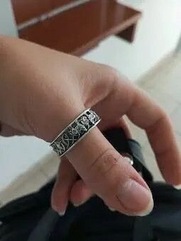 Jewelry Size Us11 Twin wolf Ring Size ONE SIZE - 2 Thumbnail