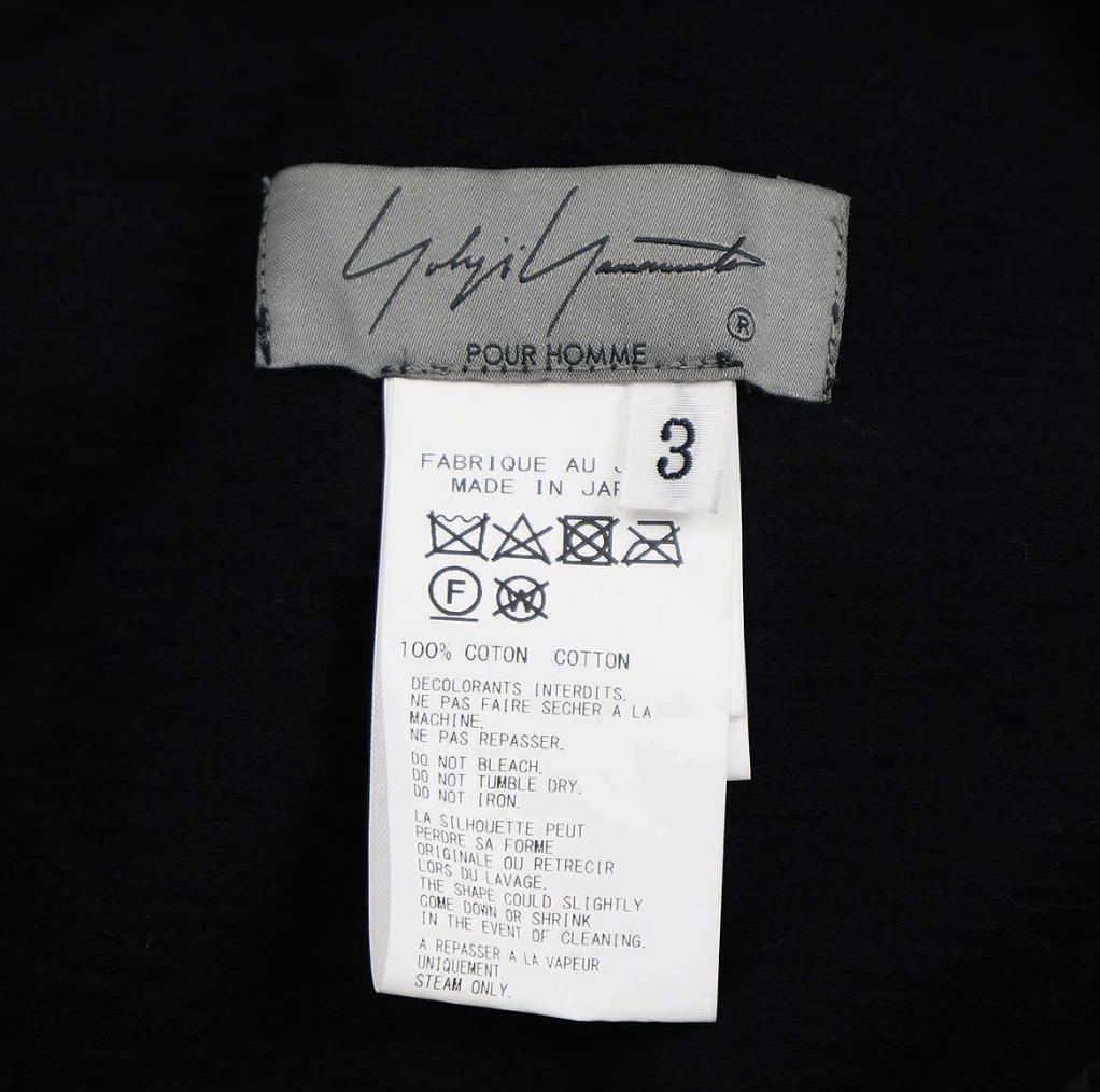 Yohji Yamamoto Yohji Yamamoto Pour Homme AW24 - JERSEY TUCK PANTS Size US 32 / EU 48 - 13 Thumbnail