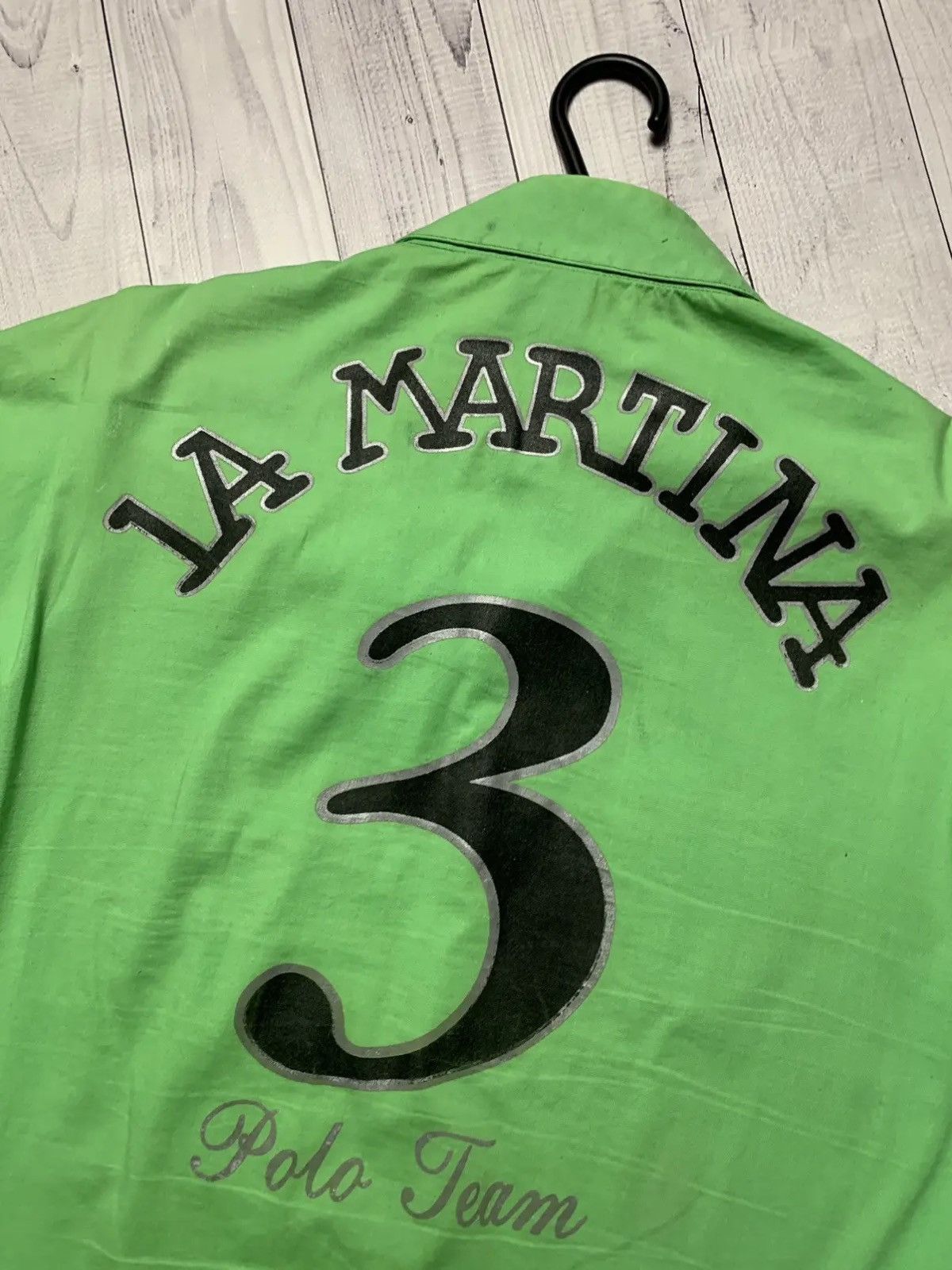 La Martina Vintage La Martina Porsche shirt green big logo size XL Size US XL / EU 56 / 4 - 10 Thumbnail