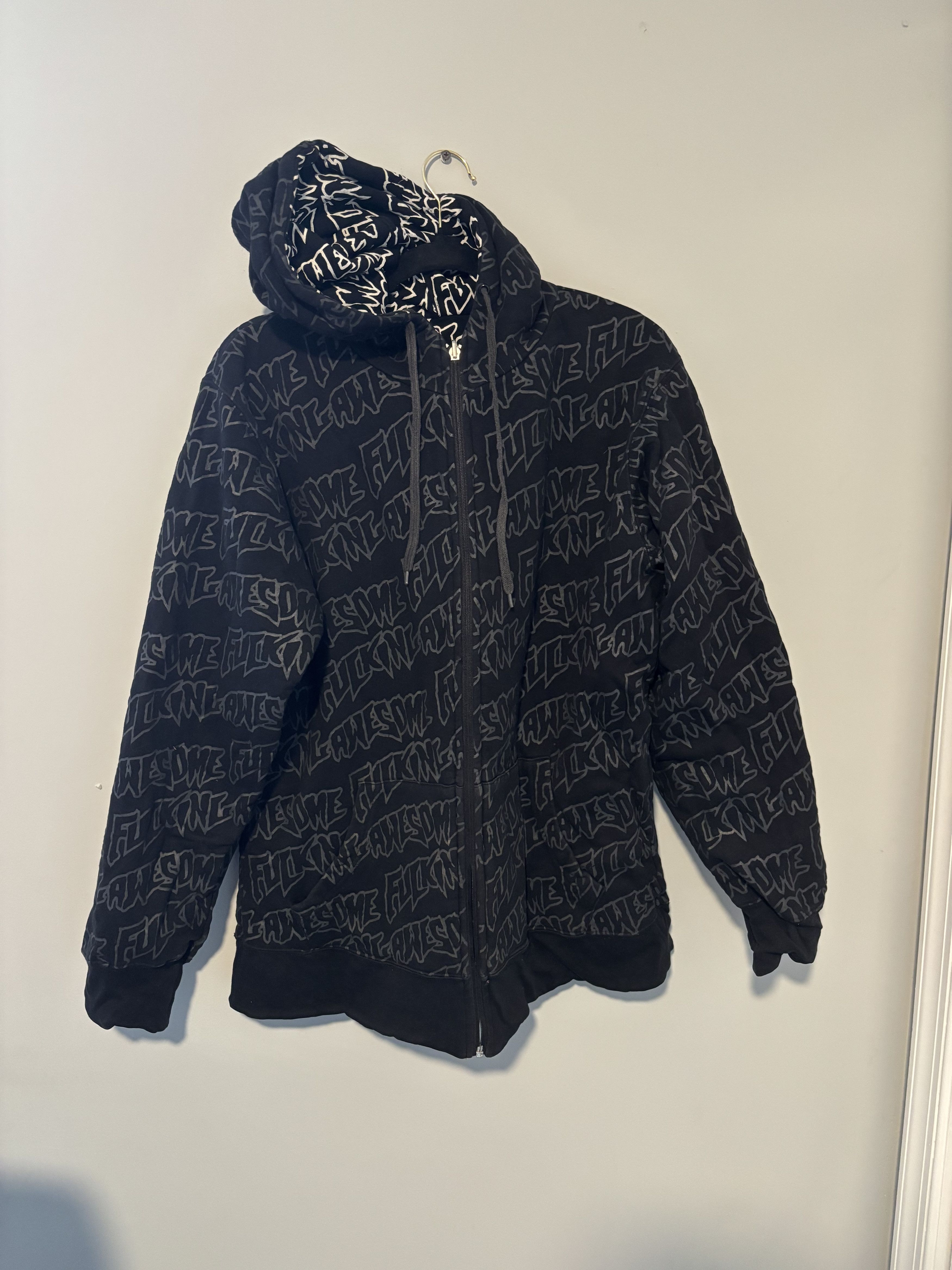 Fucking Awesome OG all over print FA hoodie Size US M / EU 48-50 / 2 - 2 Thumbnail