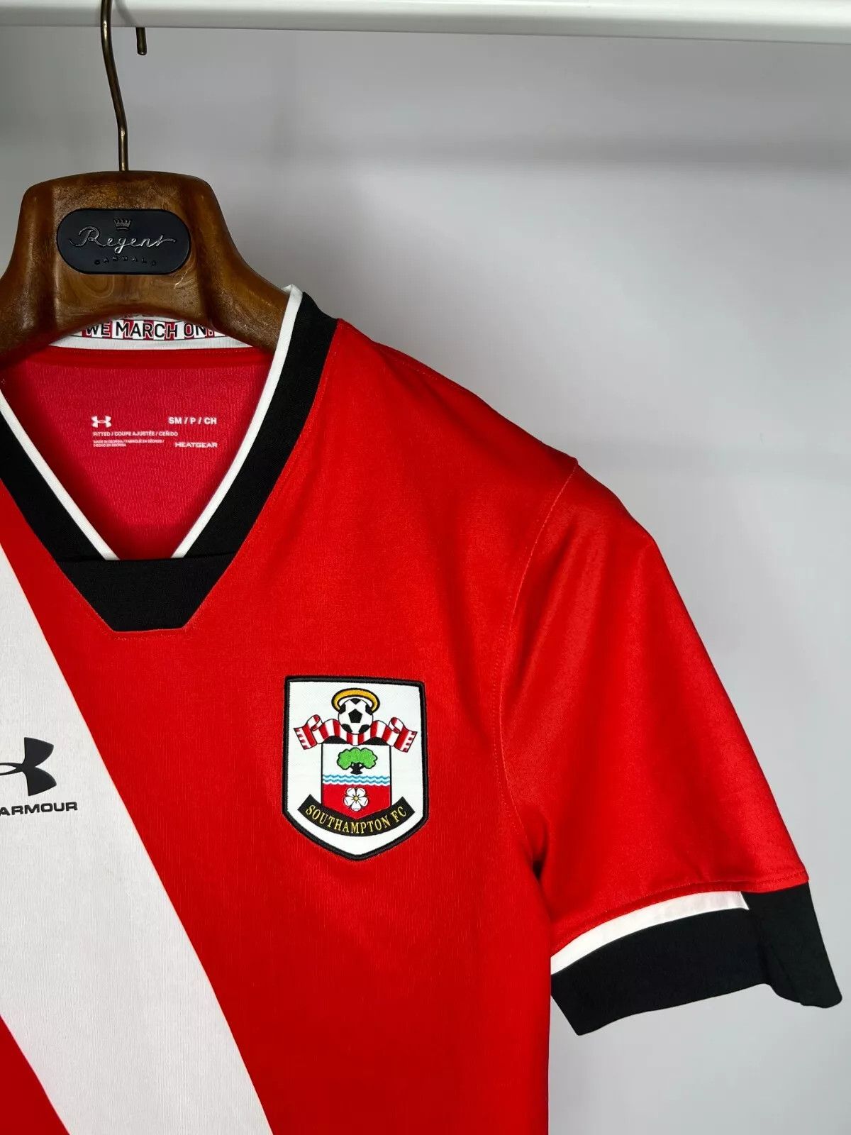 Under Armour Southampton Under Armour Men's 2020-21 Football Home Jersey Size US S / EU 44-46 / 1 - 3 Thumbnail