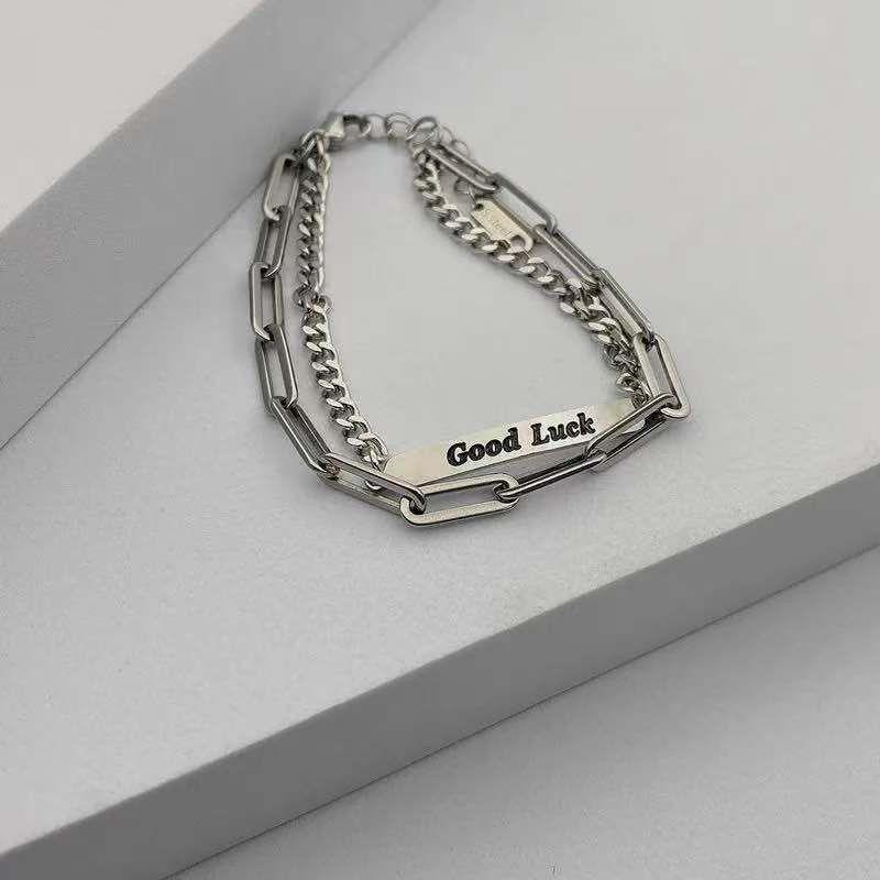 Jewelry Dark Bracelet Y2K Punk Chain Gotch Bracelets Chains Size ONE SIZE - 5 Thumbnail