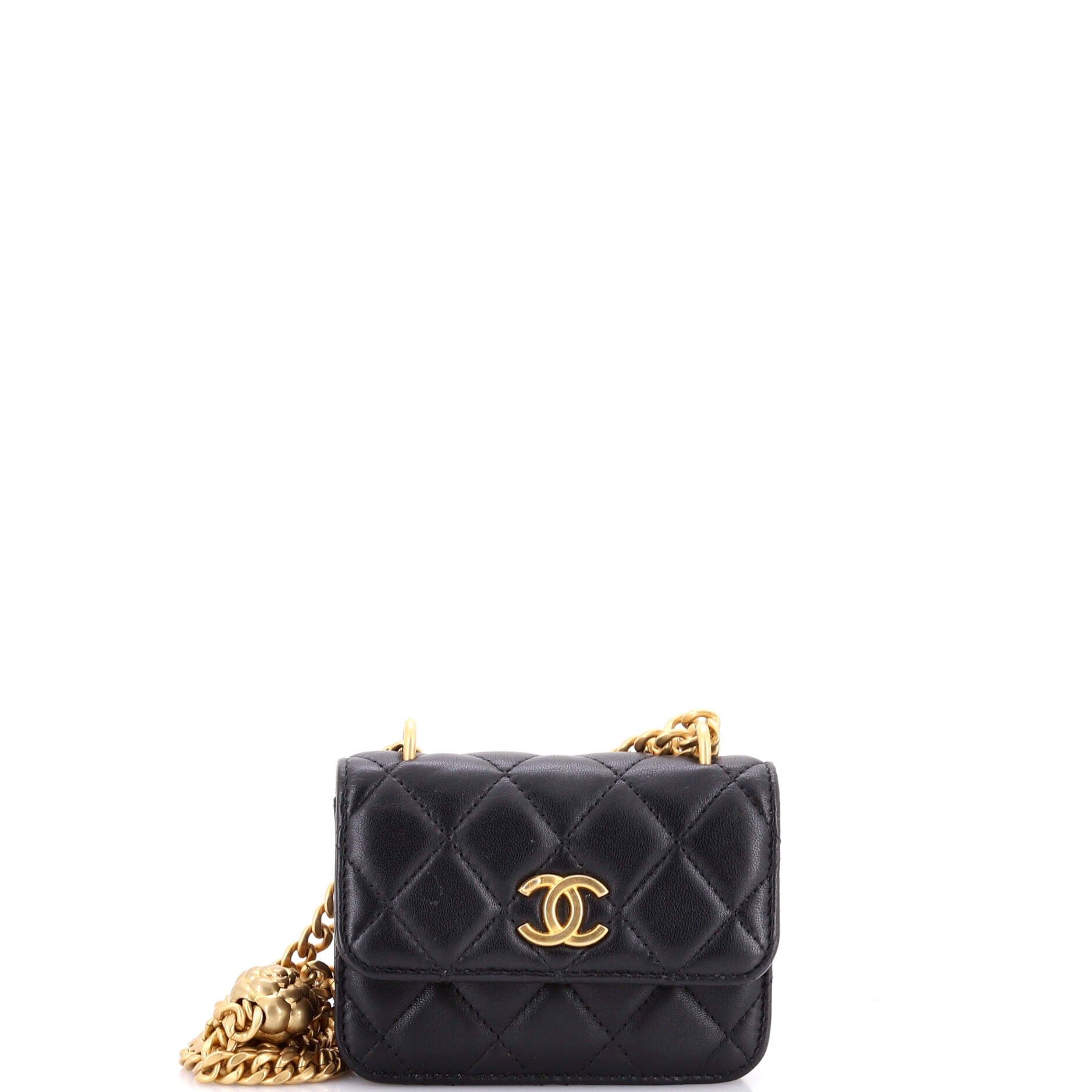 Chanel Sweet Camellia Flap Clutch with Chain Size ONE SIZE - 1 Thumbnail