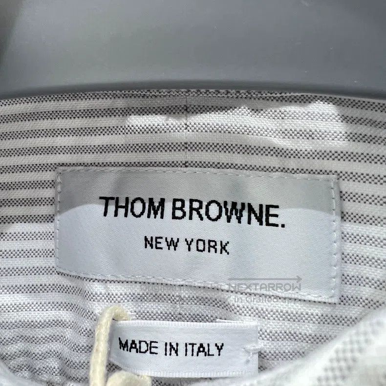 Thom Browne Thom Browne Striped Long Sleeve Shirt Size US XS / EU 42 / 0 - 3 Thumbnail