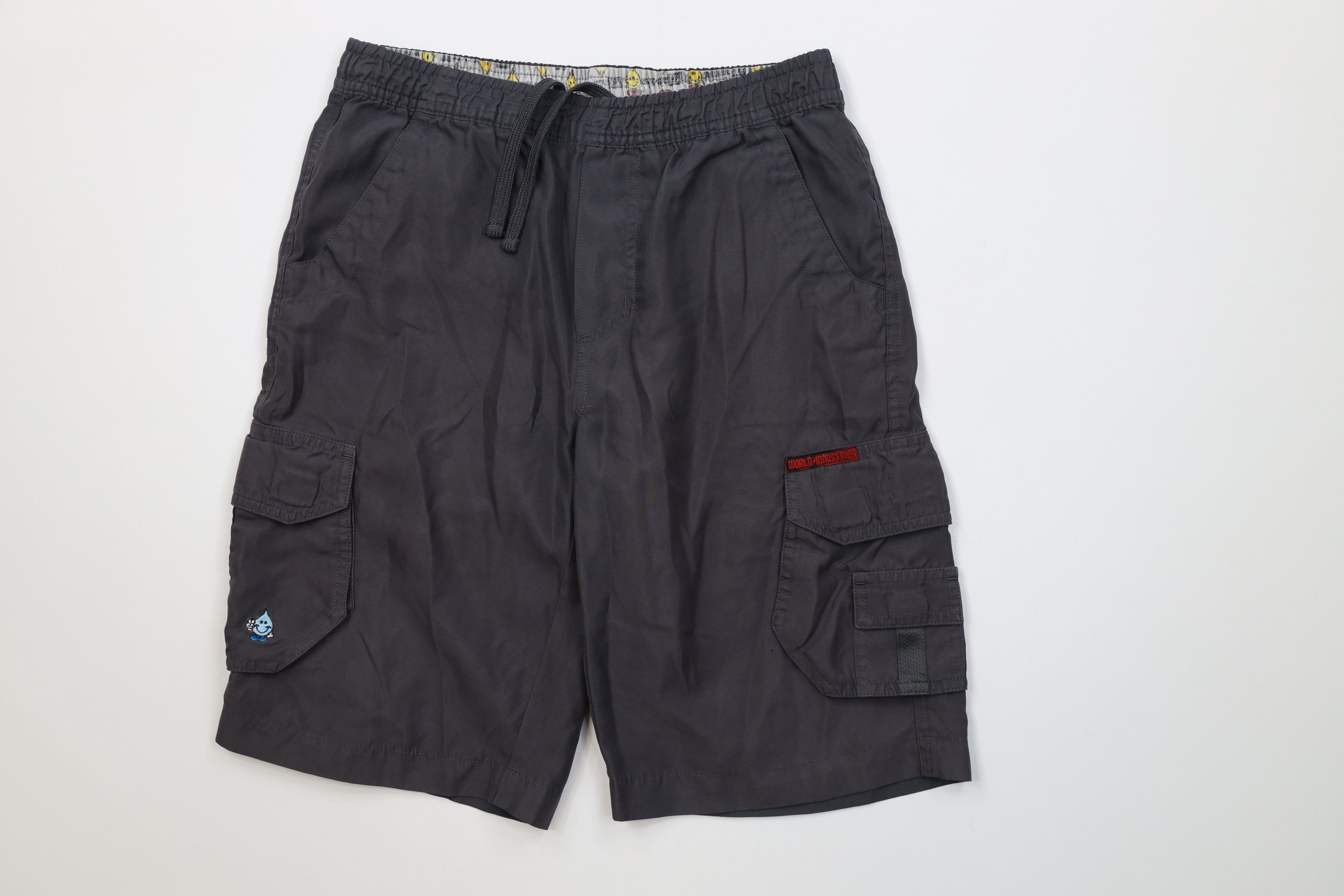 Vtg 90s Y2K World Industries Skateboarding Board Shorts