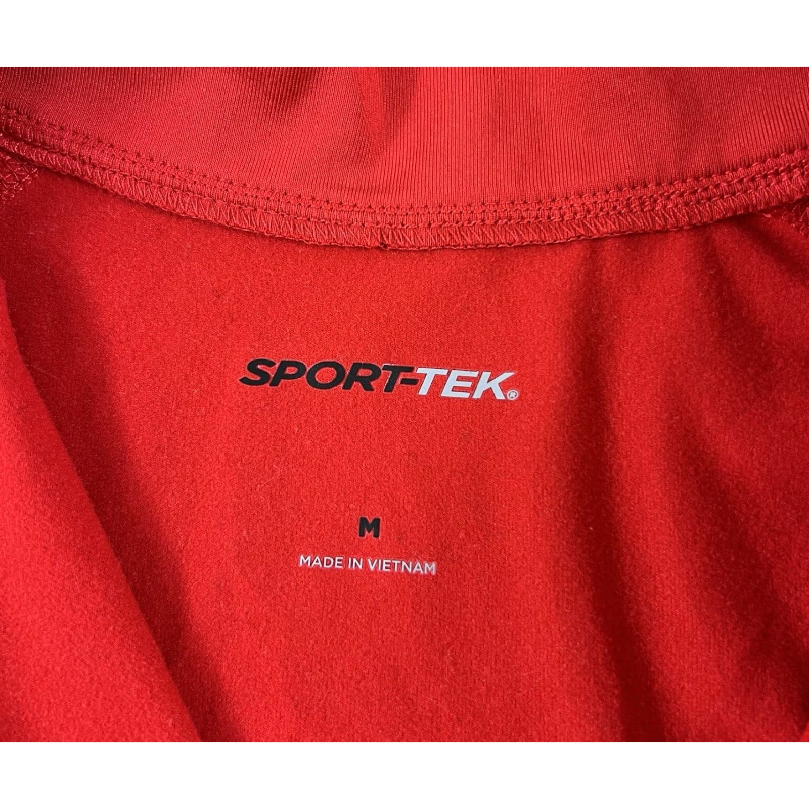 Budweiser Sport-Tek 1/4 Zip Pullover Red M Utah Utes This Buds For U Budweiser Sports Mens Size US M / EU 48-50 / 2 - 5 Thumbnail