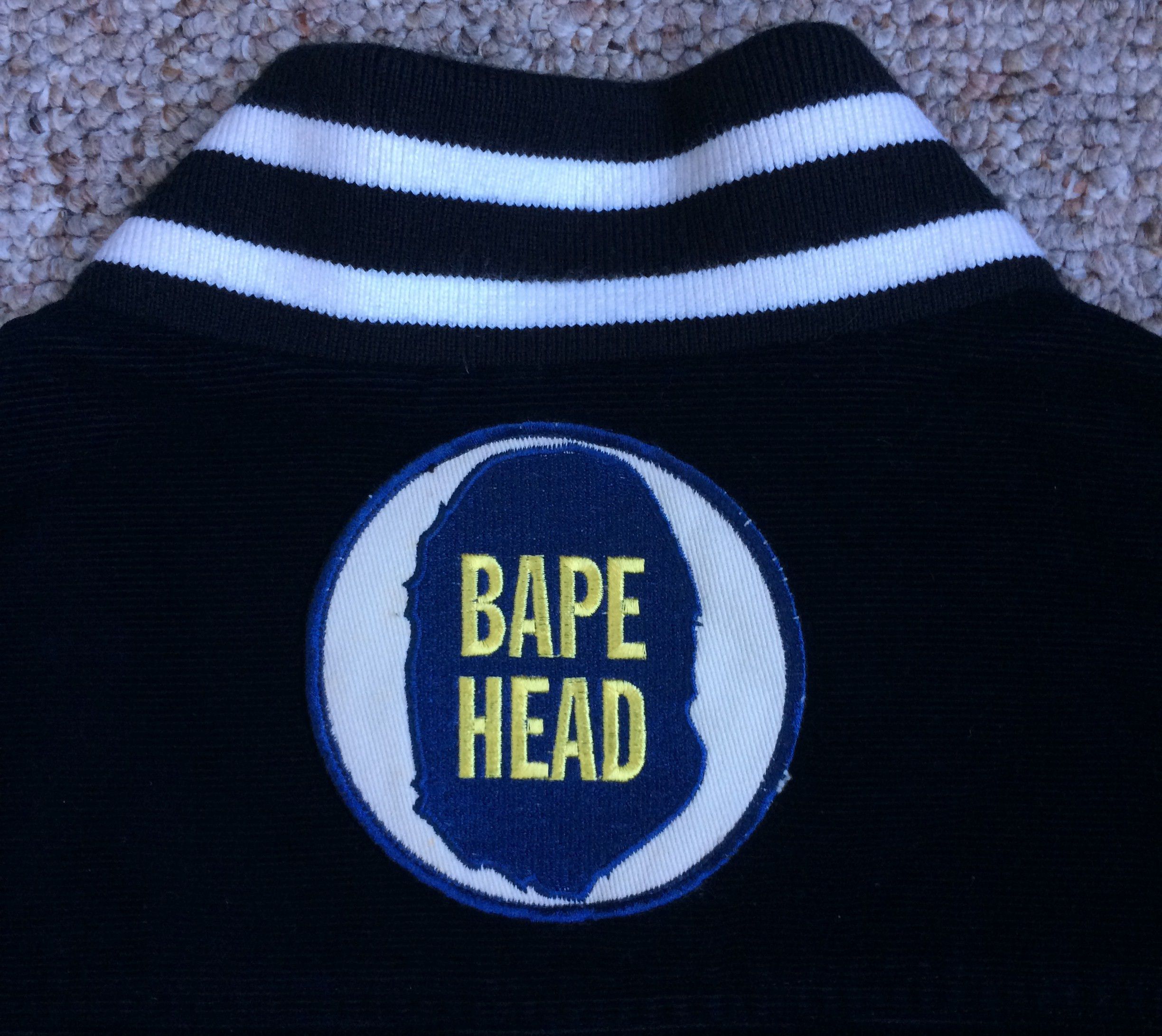 Bape OG Bape Ape Shall Never Kill Ape Corduroy Varsity Jacket Size US M / EU 48-50 / 2 - 3 Thumbnail