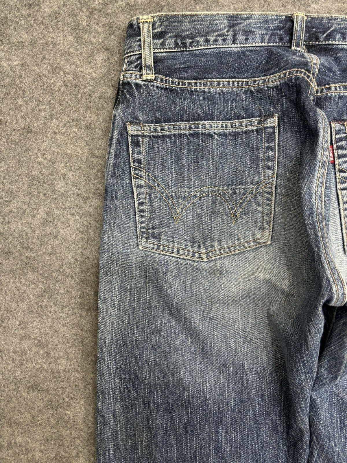 Edwin 💥Vintage Style Denim💥Edwin 505 Selvedge Denim F564 Size US 30 / EU 46 - 12 Thumbnail