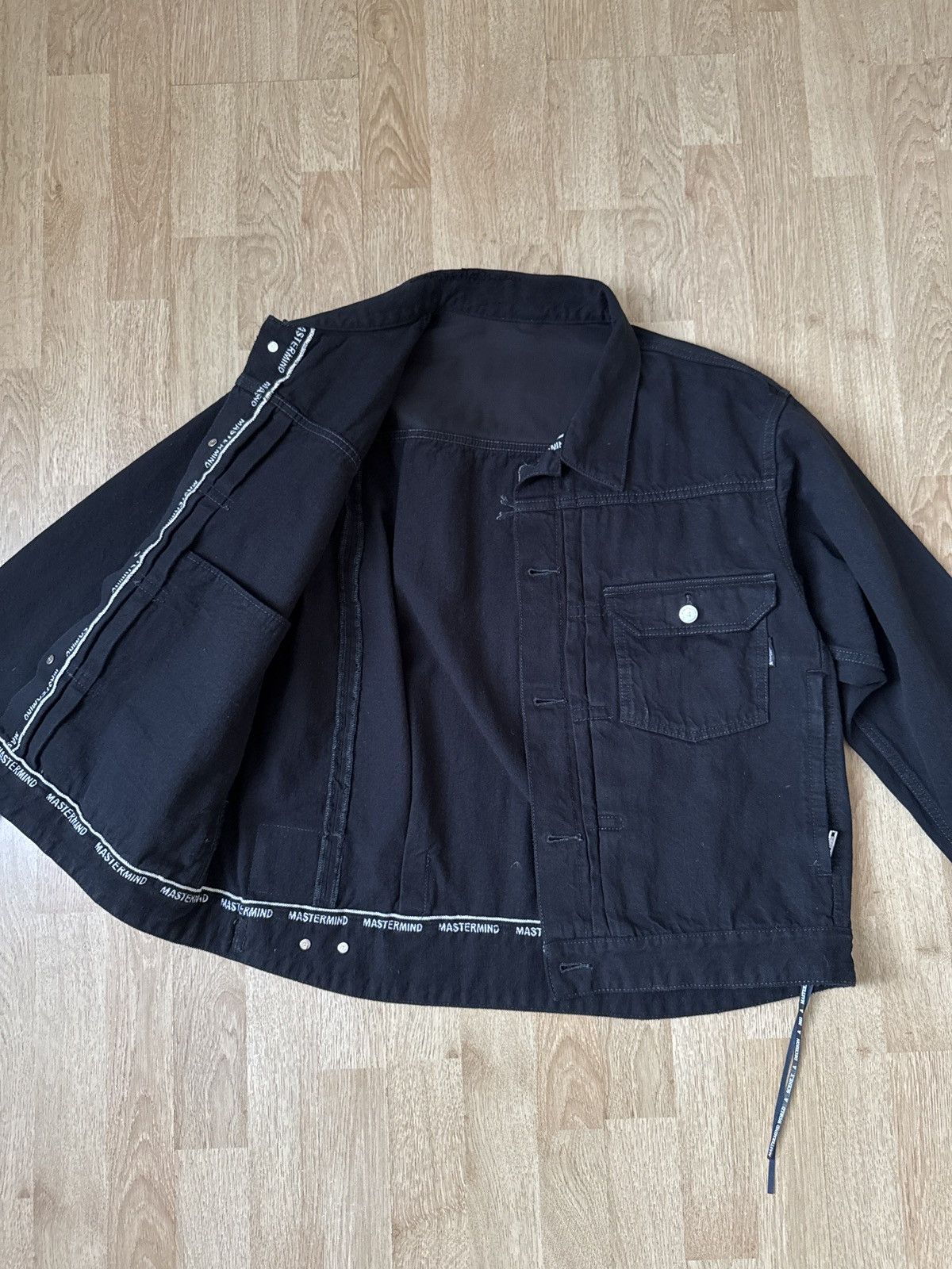 Mastermind Japan Mastermind Japan Denim Jacket - Medium Size US M / EU 48-50 / 2 - 5 Thumbnail