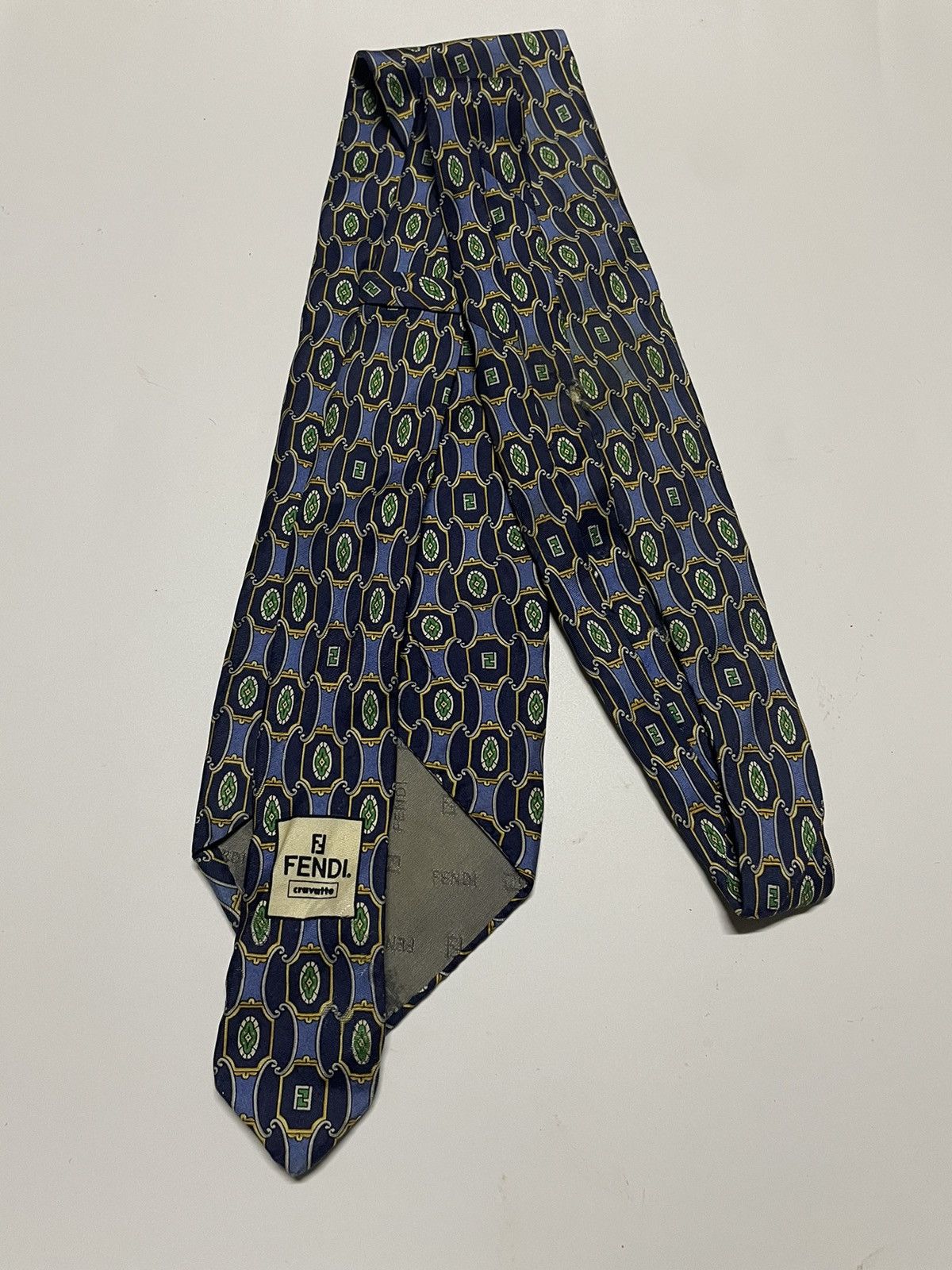 Fendi Vintage Fendi Tie Size ONE SIZE - 2 Thumbnail