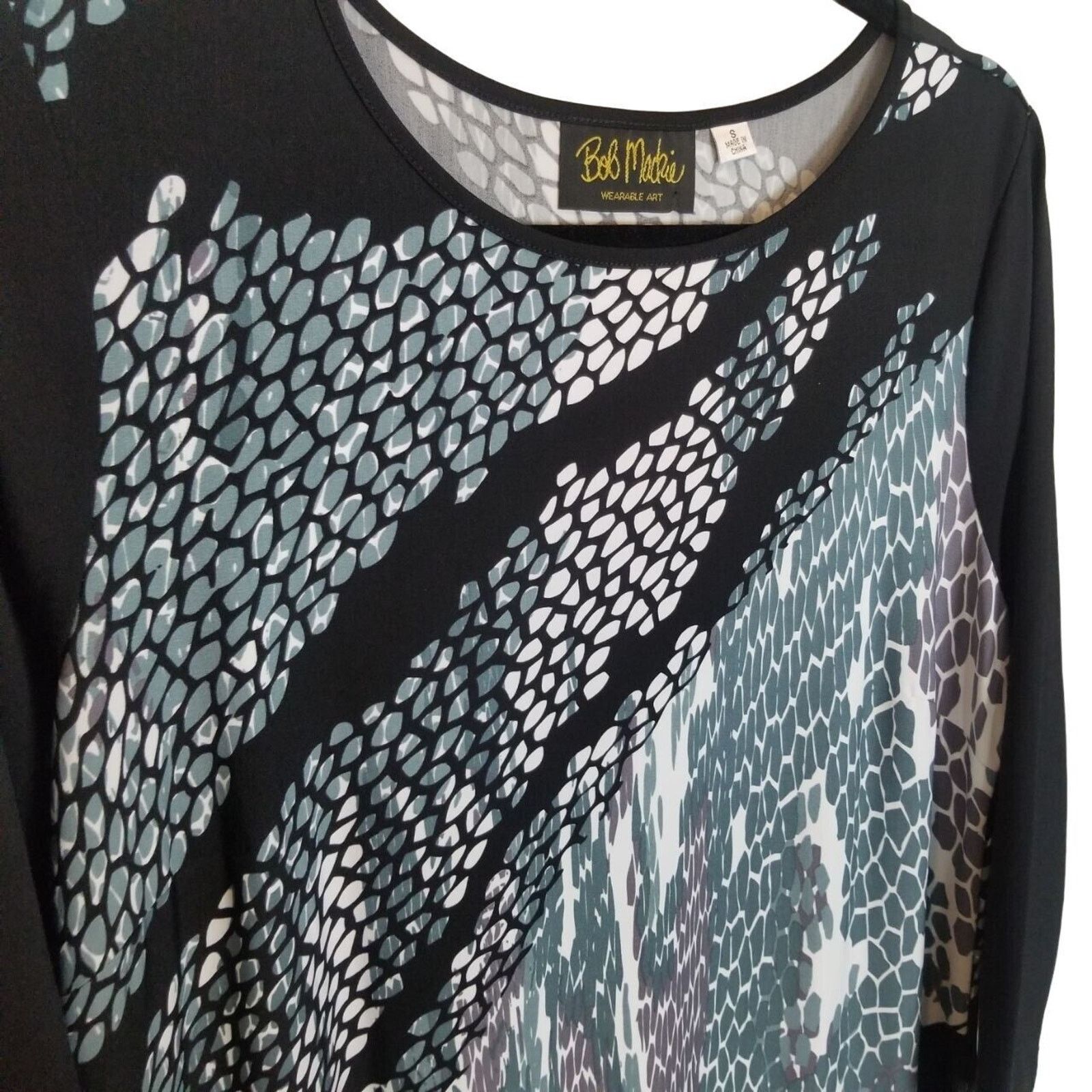 Bob Mackie Bob Mackie Wearable Art Animal Print Maxi Dress S Mob Wife Size S / US 4 / IT 40 - 4 Thumbnail