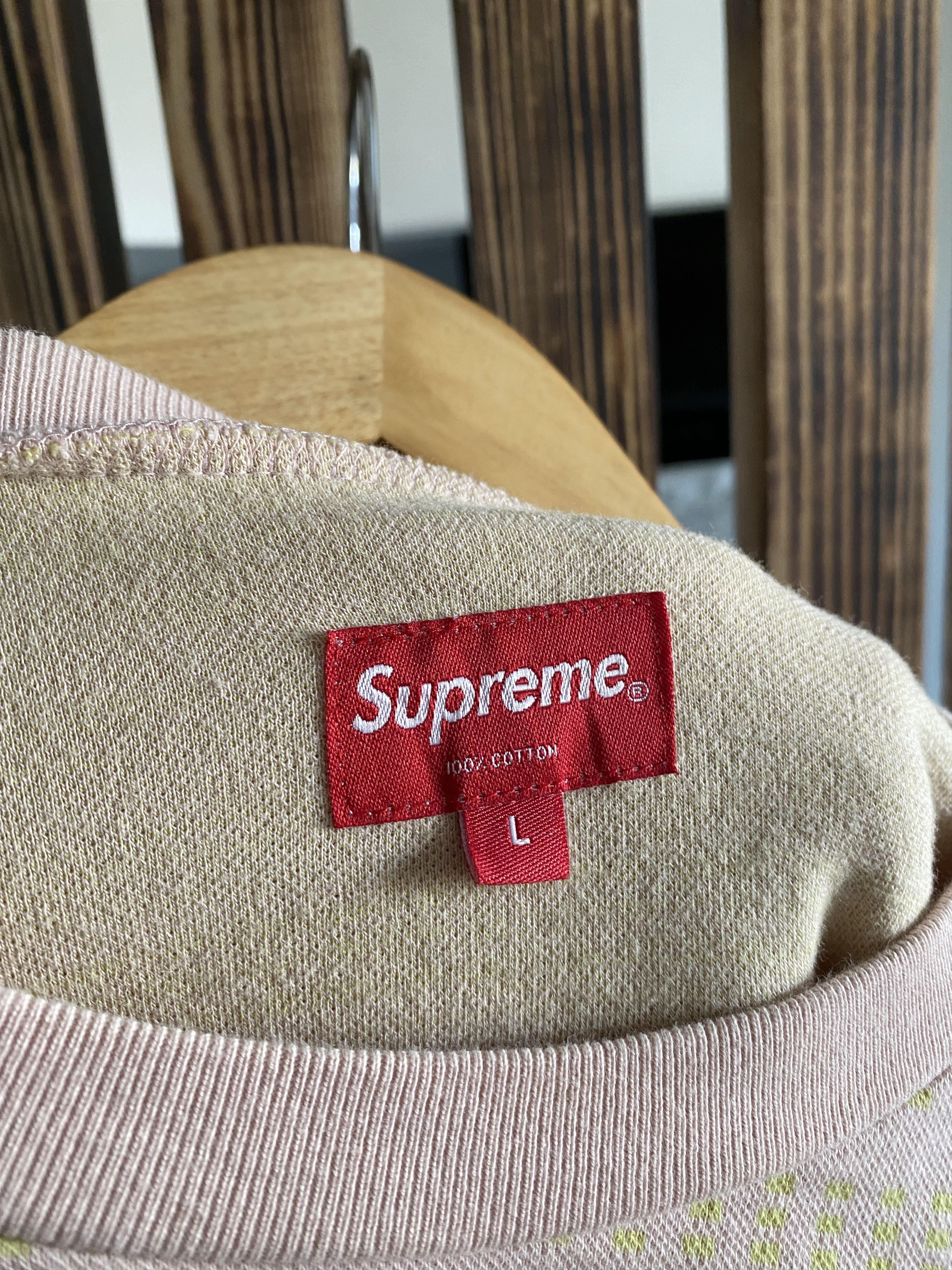 Supreme Supreme Striped Long Sleeve Tee T Shirt Size US L / EU 52-54 / 3 - 7 Thumbnail