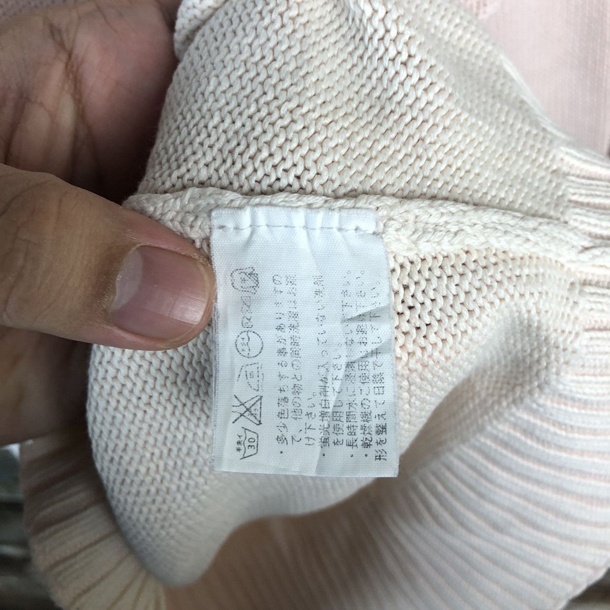 Homespun Knitwear × Japanese Brand Uniqlo vintage Pink Knitwear sweatshirt #A1810 Size US M / EU 48-50 / 2 - 11 Thumbnail