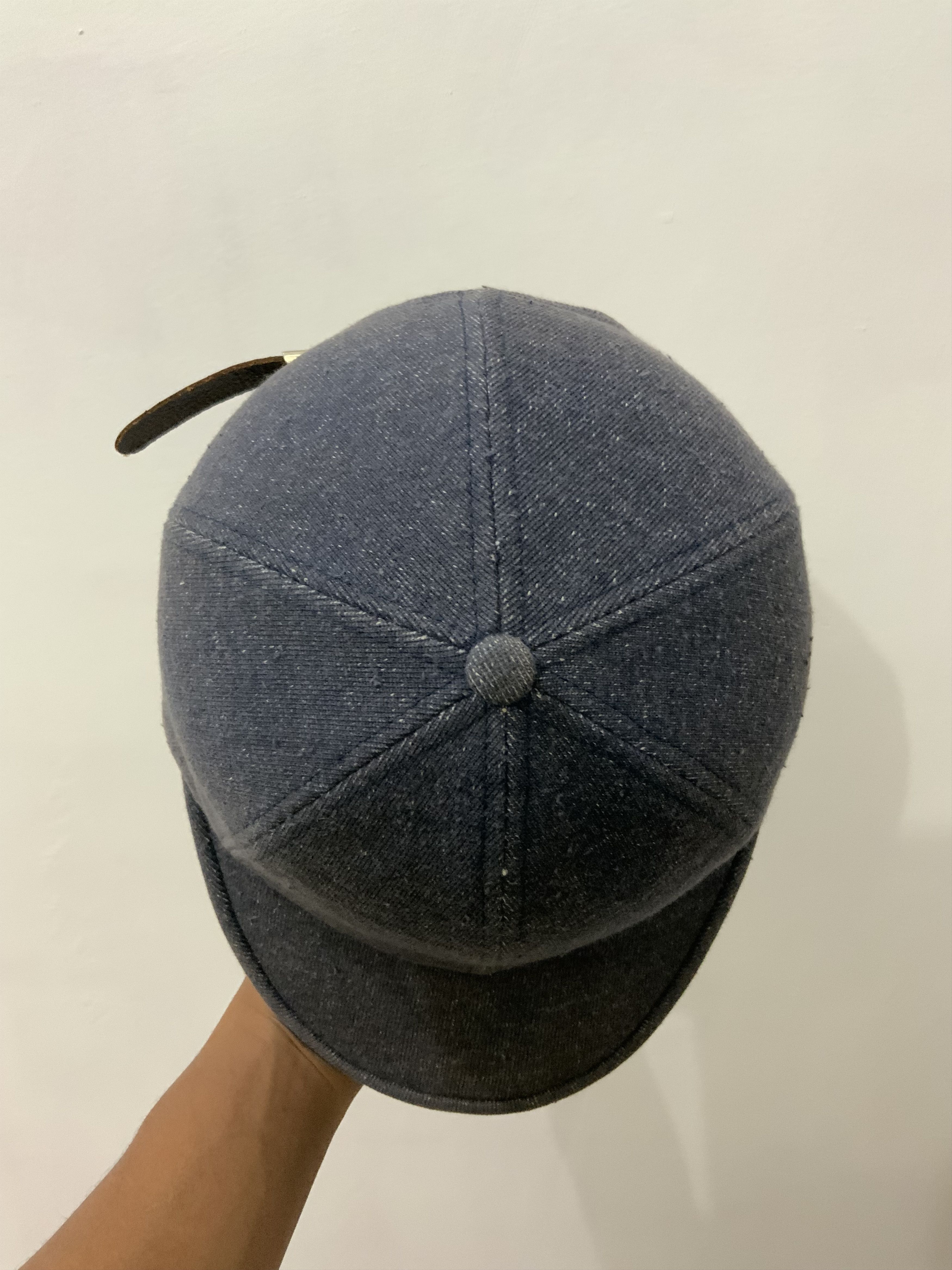 If Only Was True New York Hat & co Indigo Hat Size ONE SIZE - 8 Thumbnail