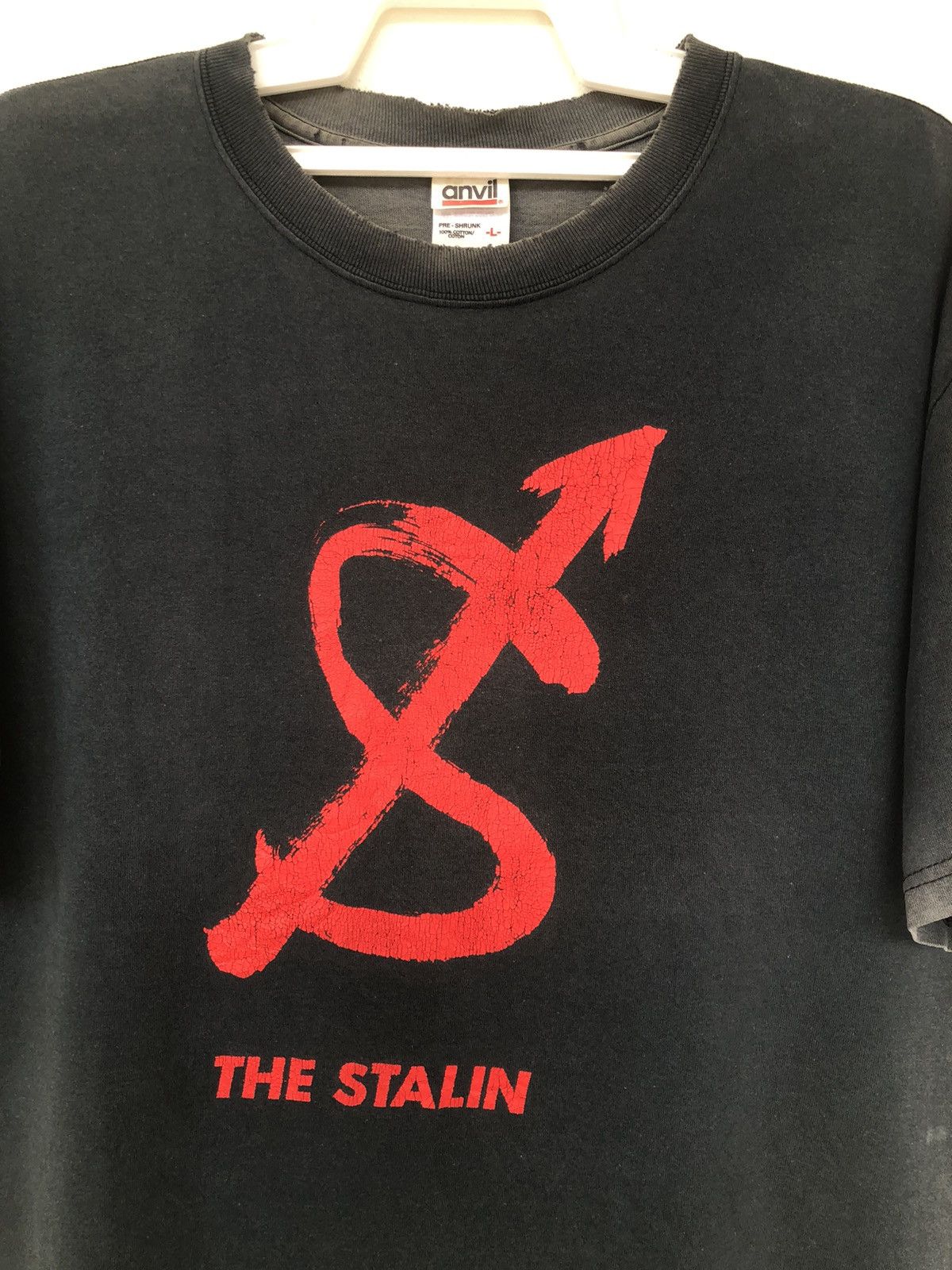 Band Tees Vintage THE STALIN Japan PUNK Band Tee Size US L / EU 52-54 / 3 - 3 Thumbnail