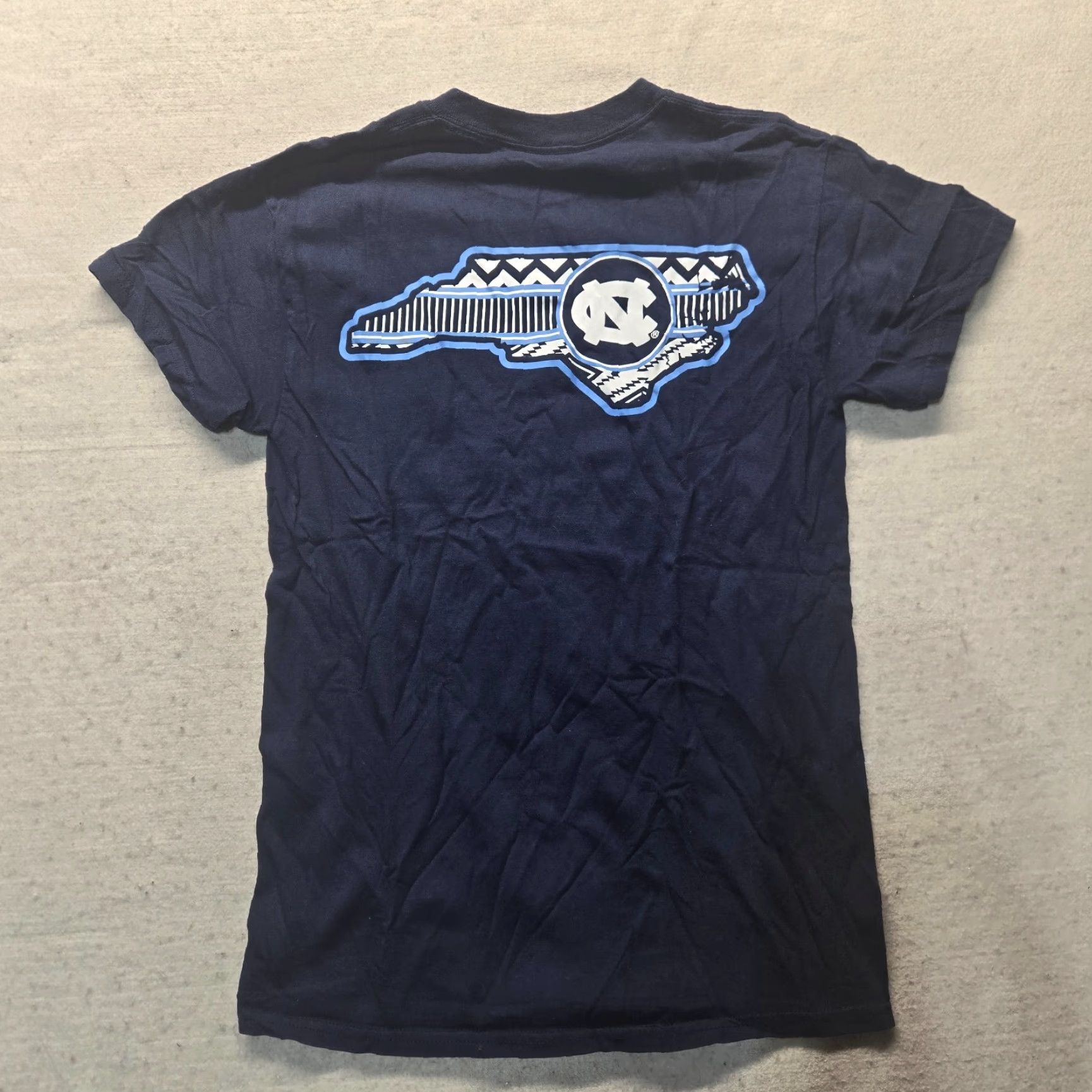 Vintage UNC Tar Heels North Carolina NC Logo Tee T-Shirt Short Sleeves Men's S Small Size US S / EU 44-46 / 1 - 6 Thumbnail