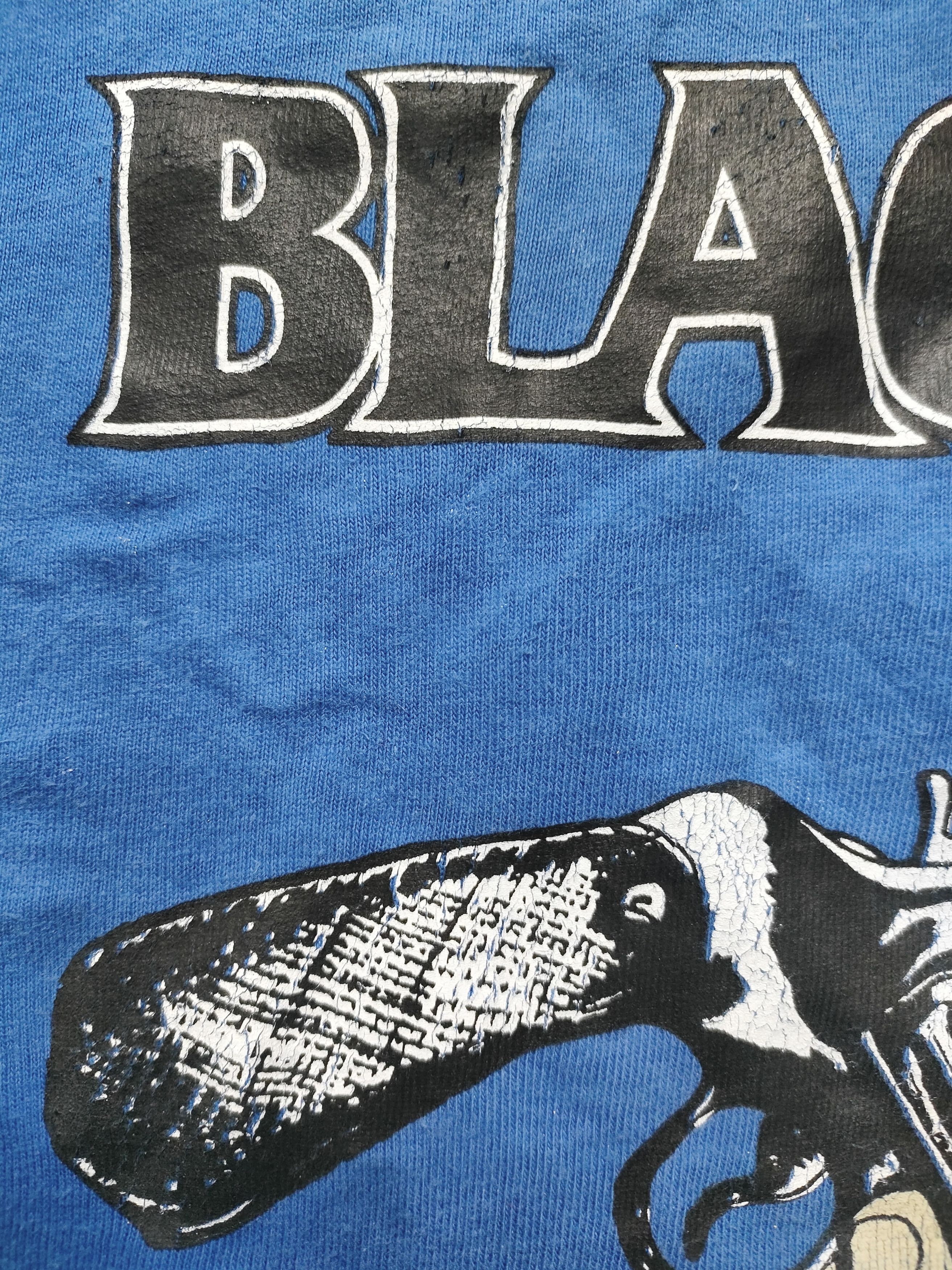 Band Tees 80s BLACK FLAG "86 TOUR IN MY HEAD" Vintage Tee Size US L / EU 52-54 / 3 - 3 Thumbnail