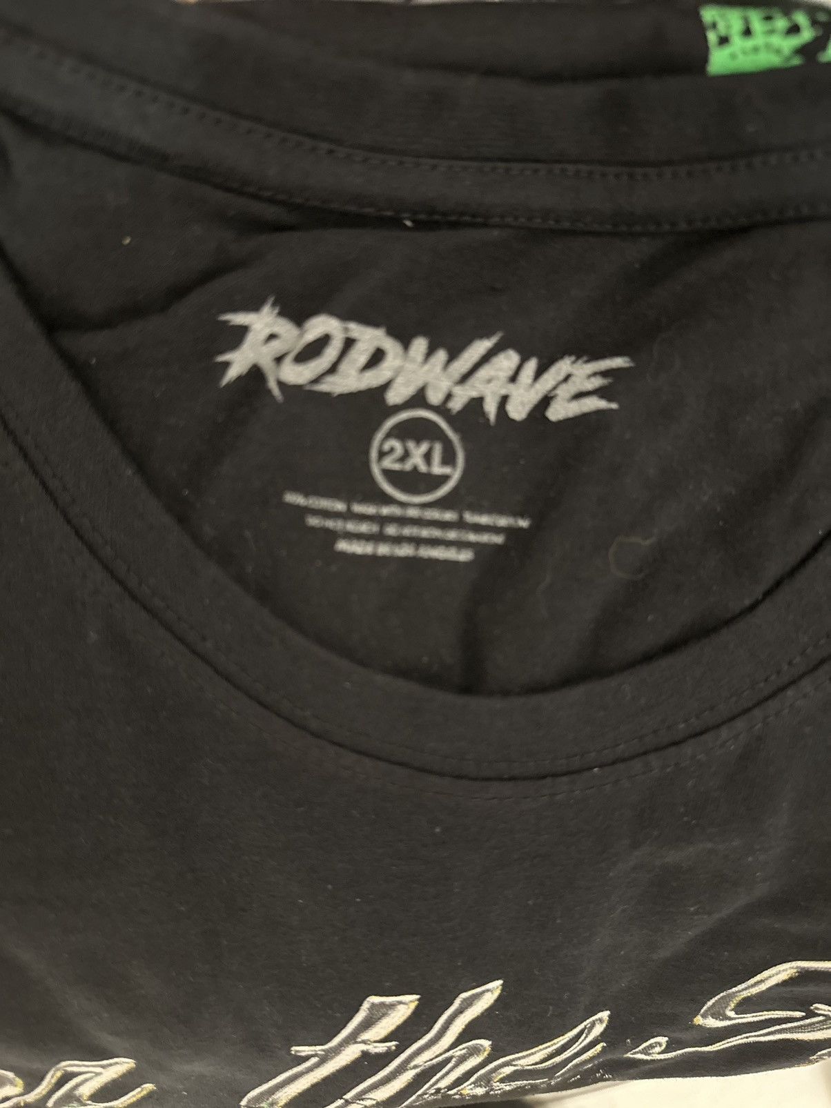 Other Rod Wave “For the Fans” Tour Tee Size US XXL / EU 58 / 5 - 3 Thumbnail