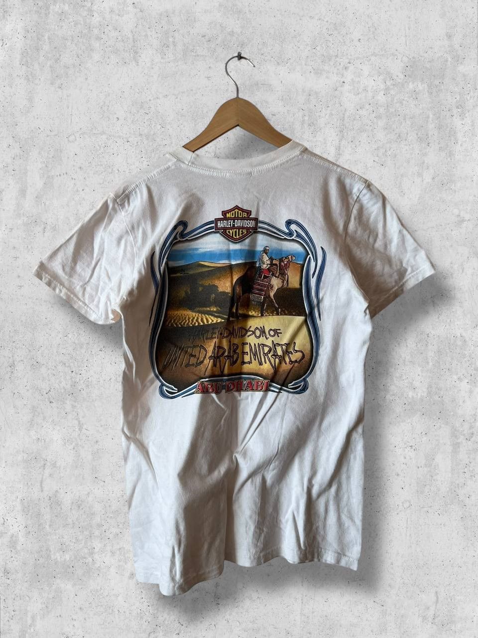 Harley Davidson HARLEY DAVIDSON 2011 vintage tee Abu Dhabi Emirates t shirt Size US M / EU 48-50 / 2 - 4 Thumbnail