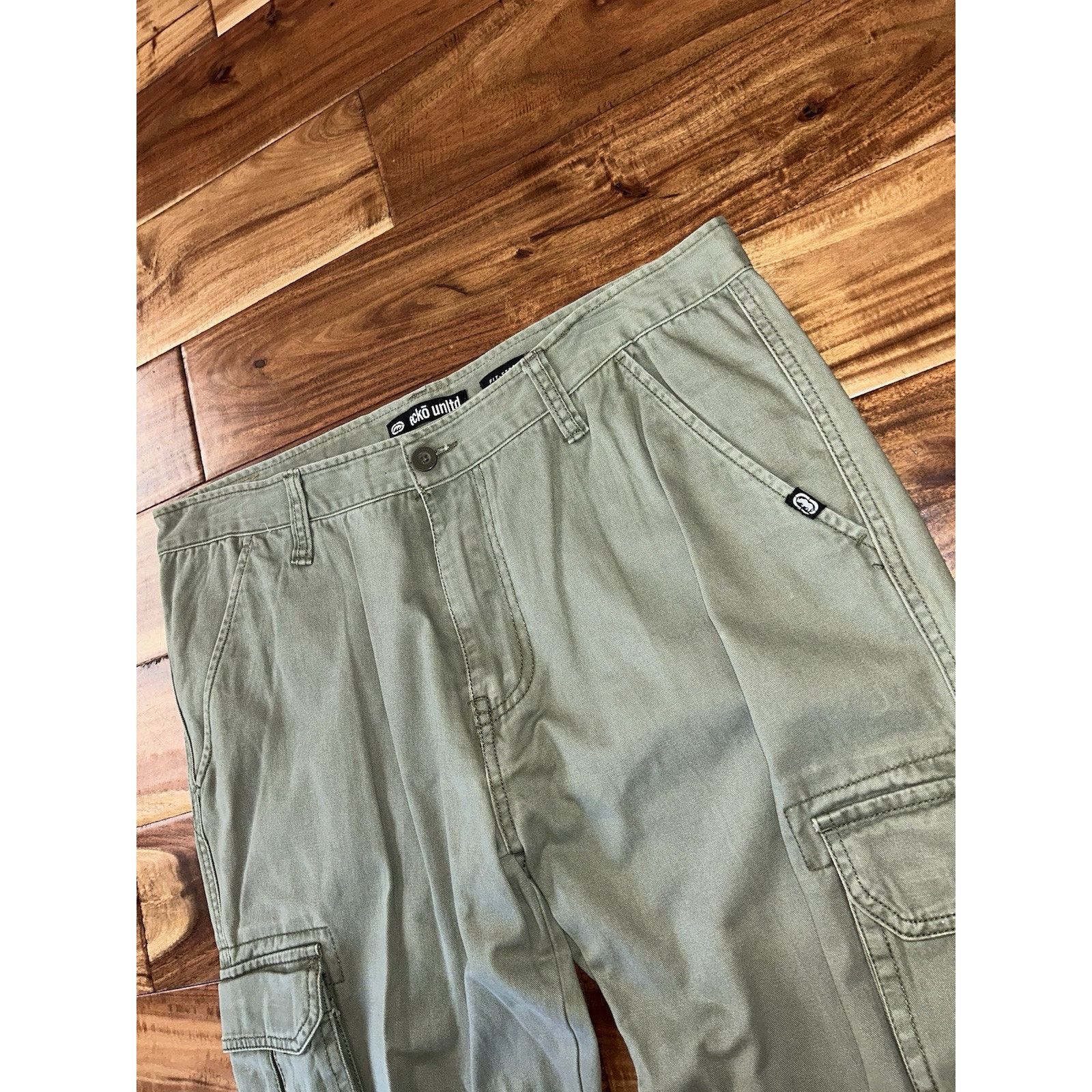 Ecko Unltd. Y2K Ecko Unltd Carpenter straight Leg Cargo Pants Size US 36 / EU 52 - 4 Thumbnail